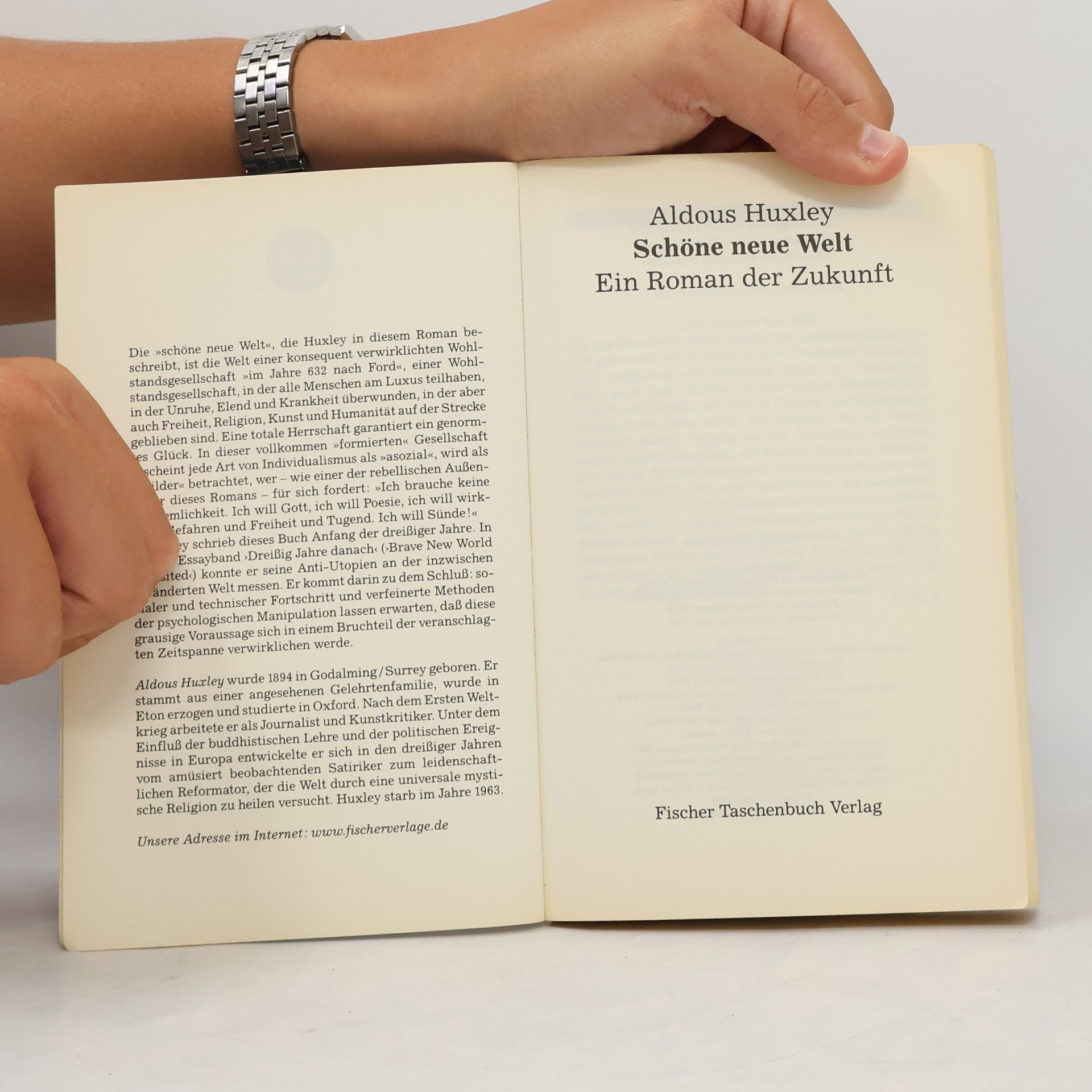 Aldous Huxley Schöne neue Welt