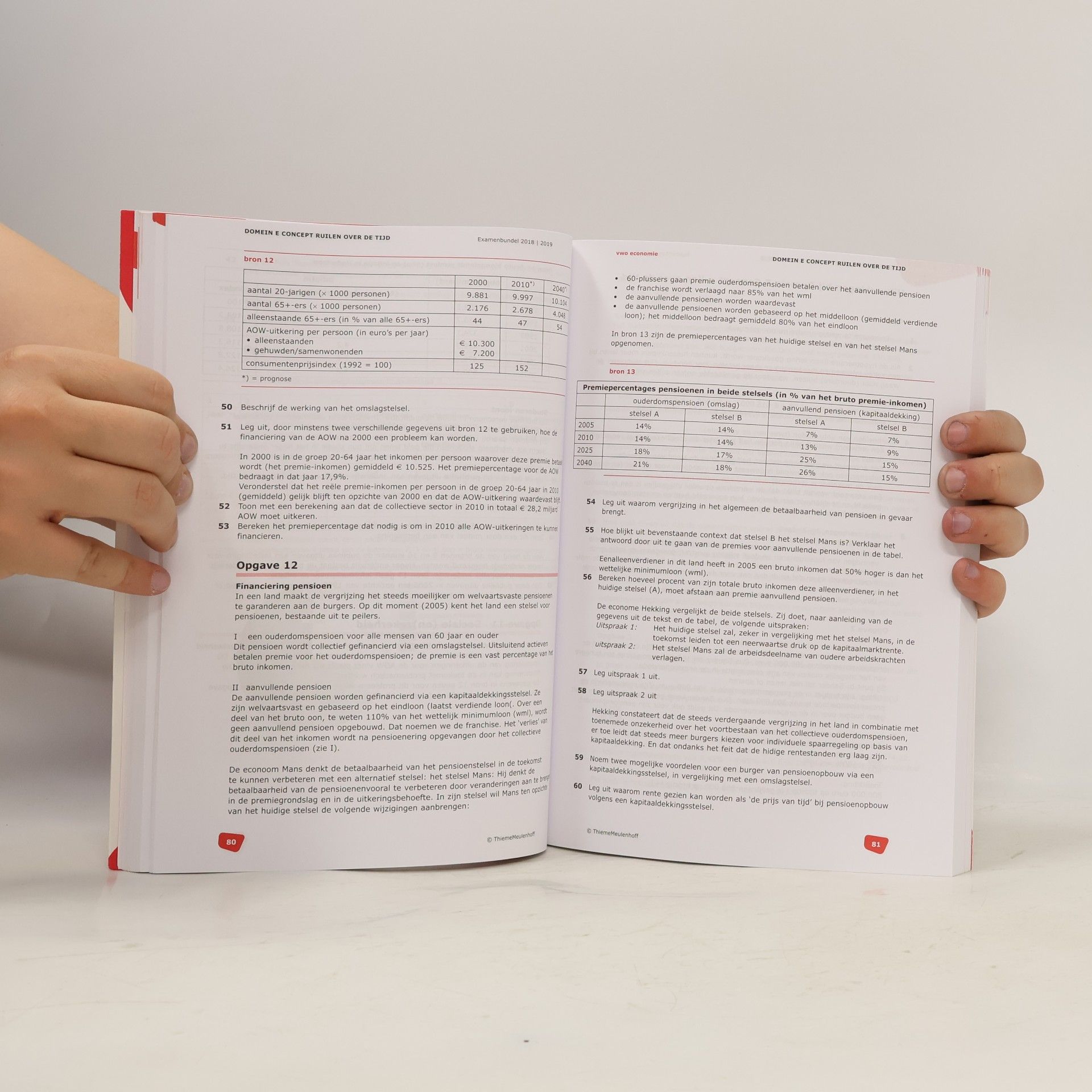 J.P.M. Blaas Examenbundel vwo economie 2018/2019