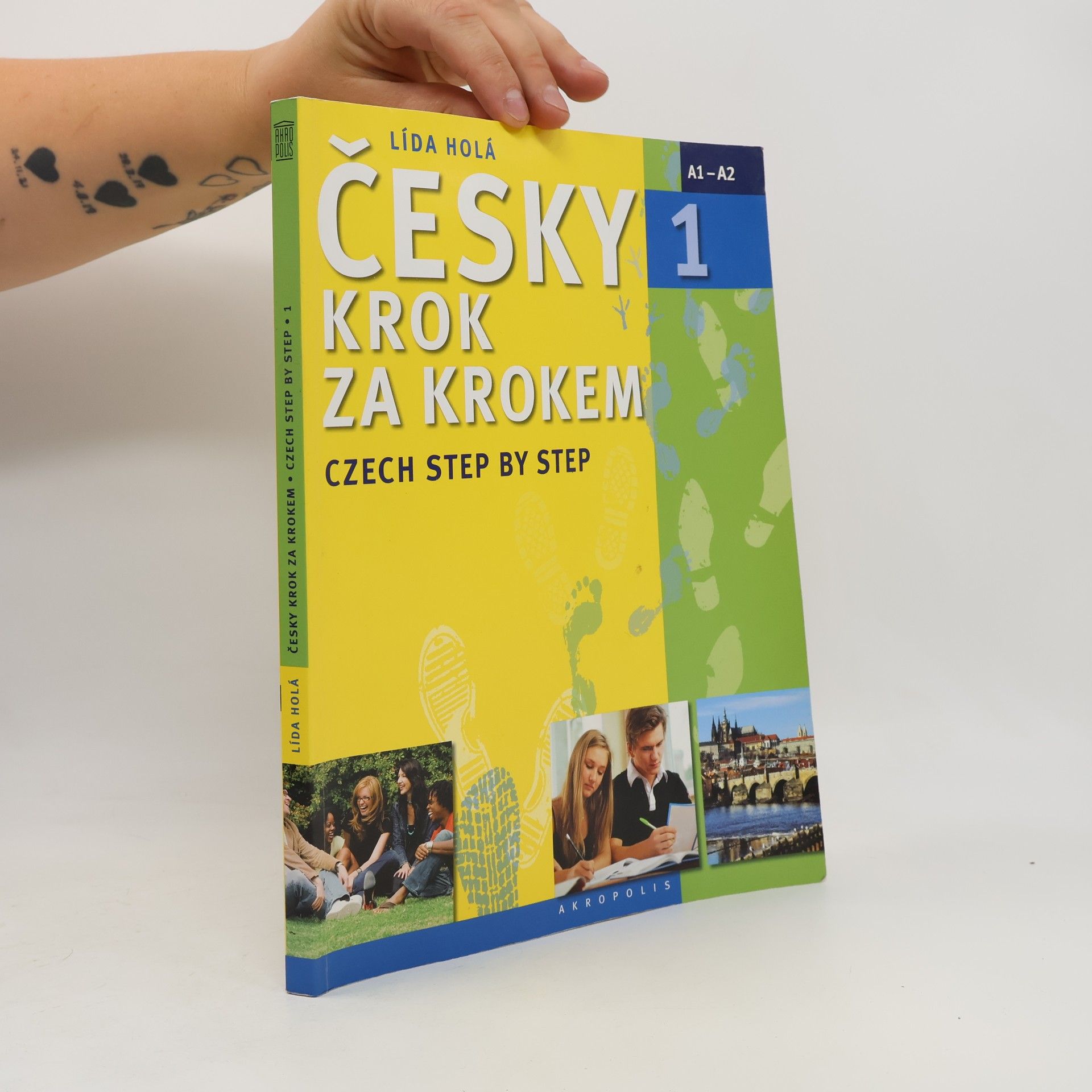 Lída Holá Česky krok za krokem 1. A1-A2 učebnice