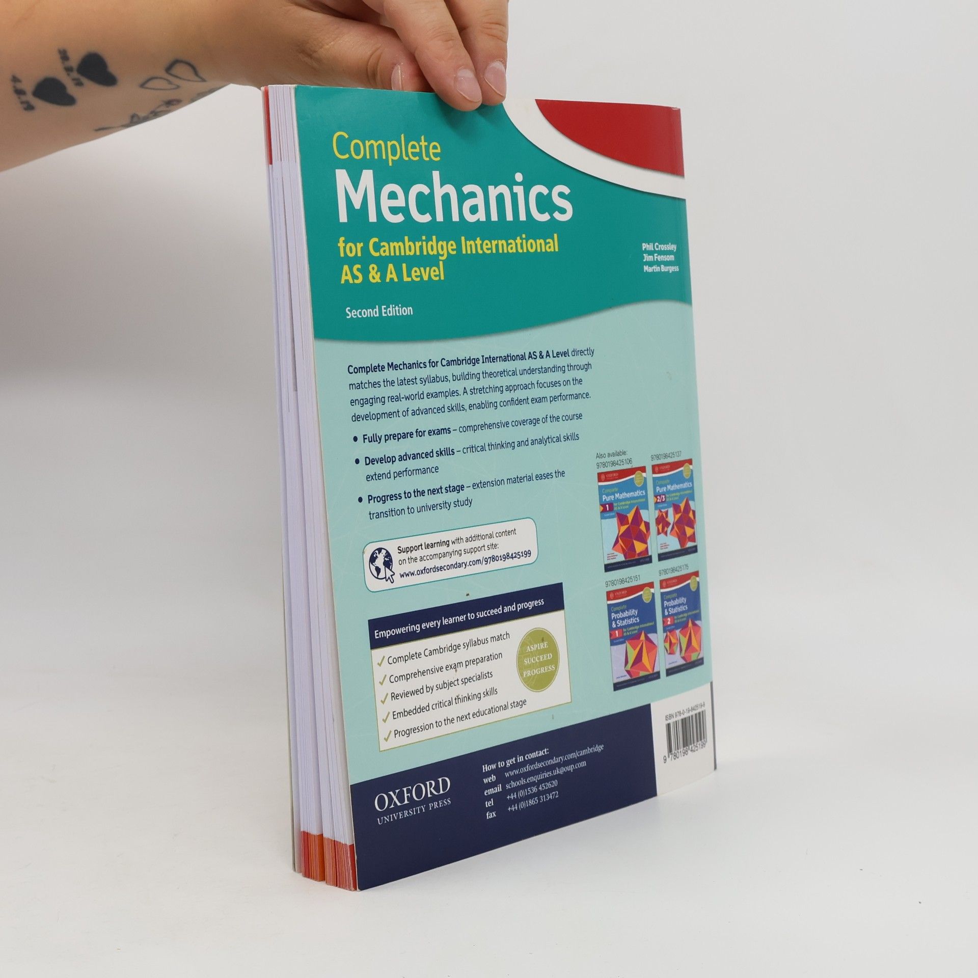 Phillip Crossley Complete Mechanics for Cambridge International AS & A Level - Second Edition