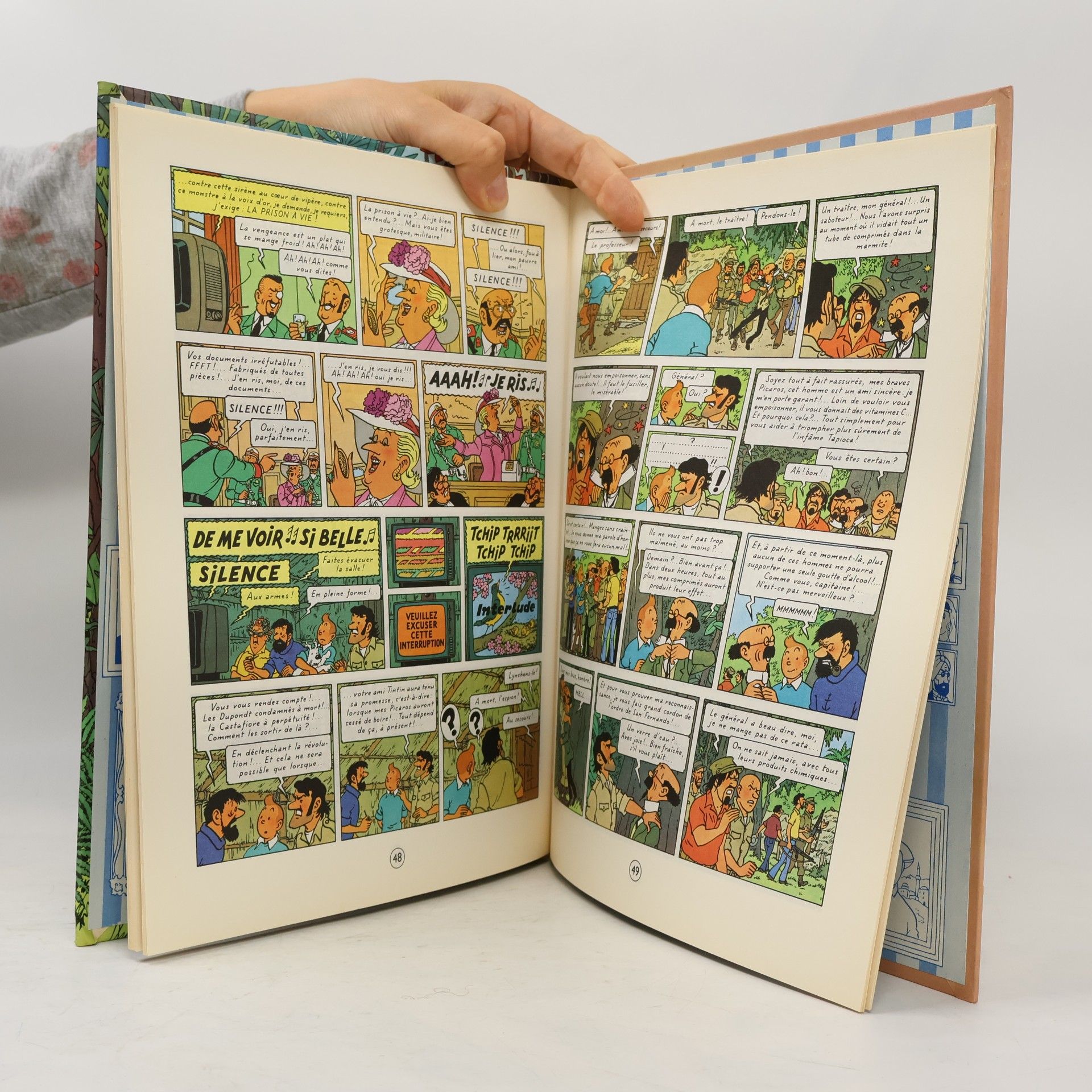 Hergé Tintin et les Picaros