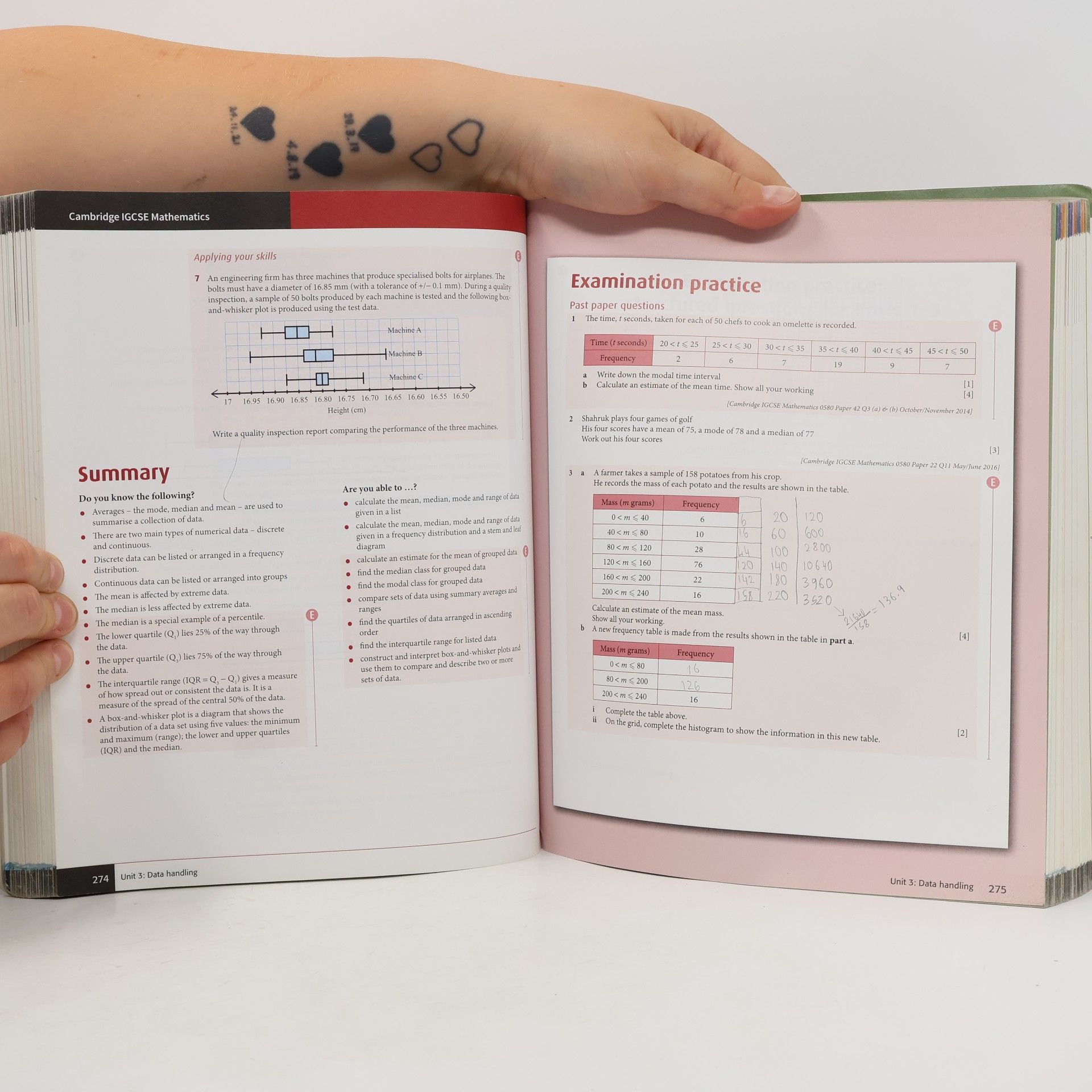 Nick Asker Cambridge IGCSE (R) Mathematics Core and Extended Coursebook