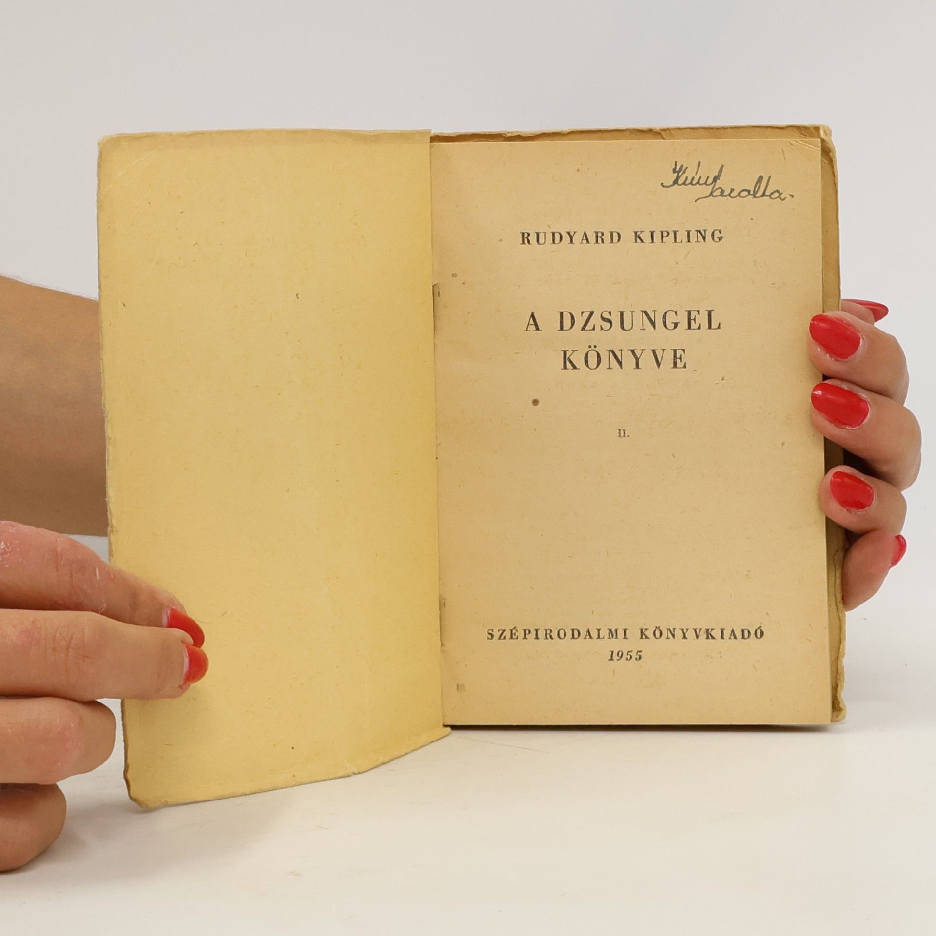 Rudyard Kipling A dzsungel könyve