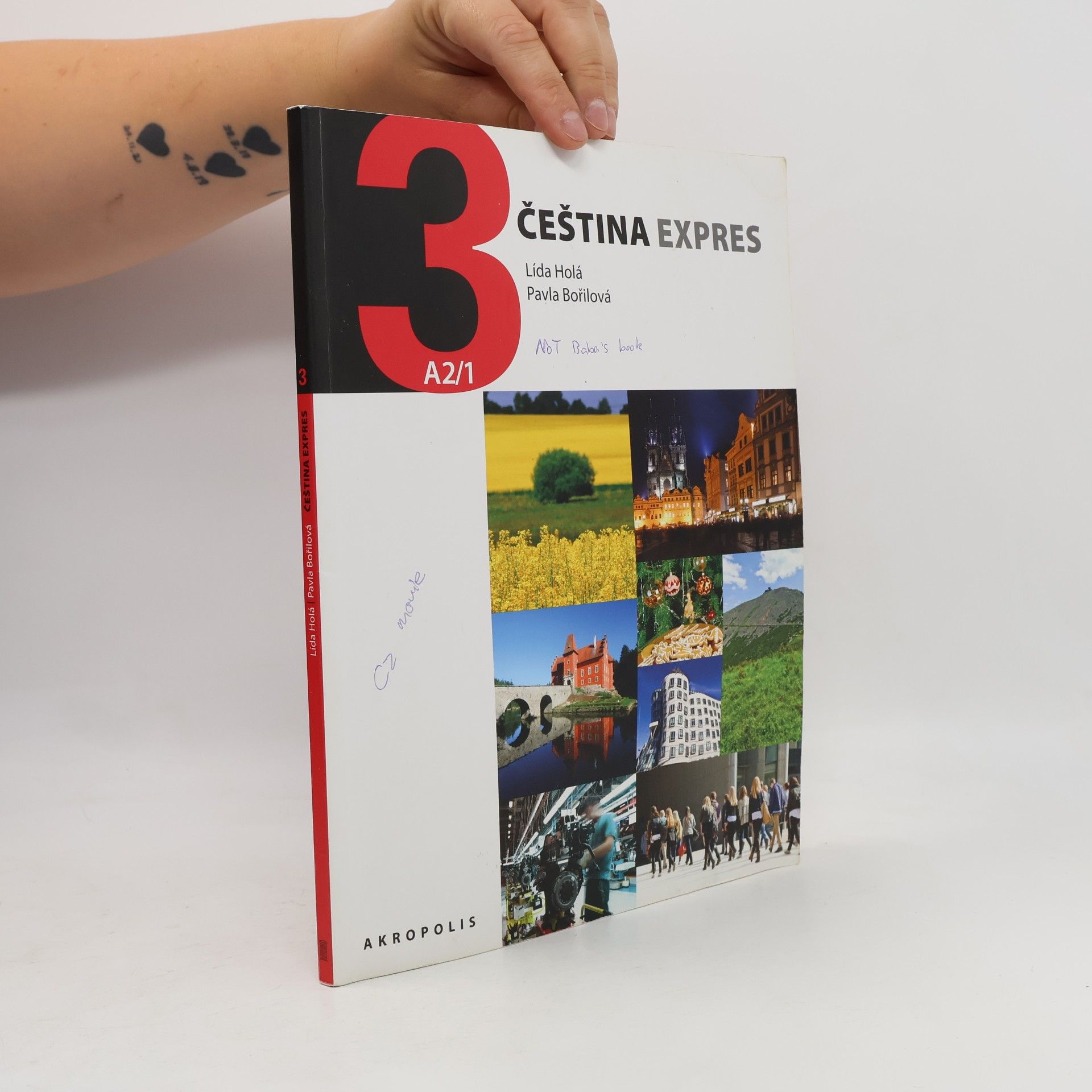 Lída Holá Čeština expres 3. A2/1 + příloha - ruská verze