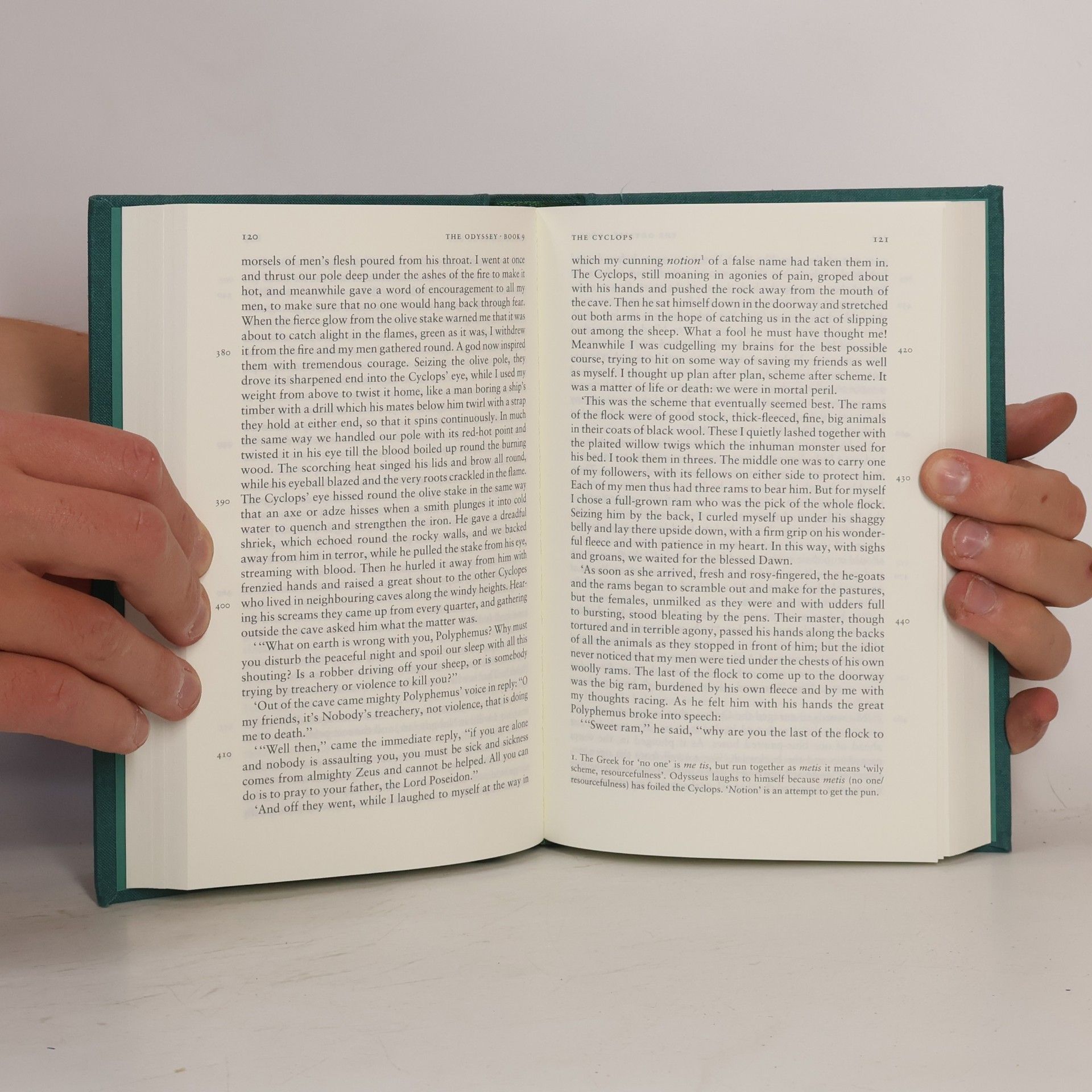Homér The Odyssey. Odyssee, englische Ausgabe