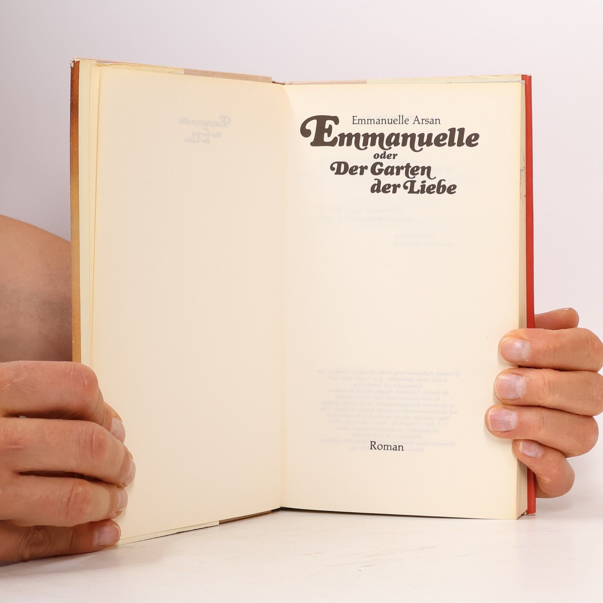 Emmanuelle Arsan Emmanuelle oder Der Garten der Liebe