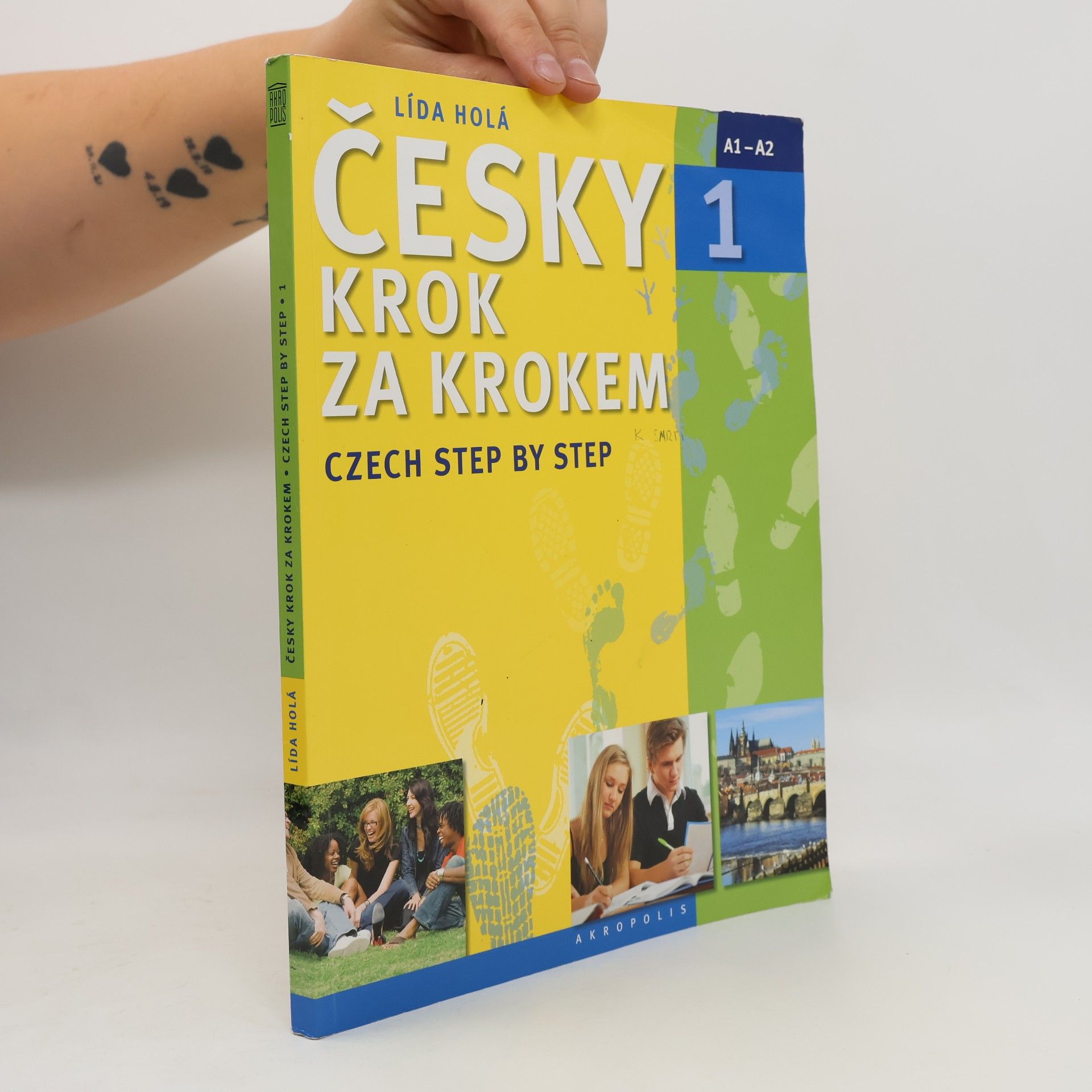 Lída Holá Česky krok za krokem 1. A1-A2 učebnice