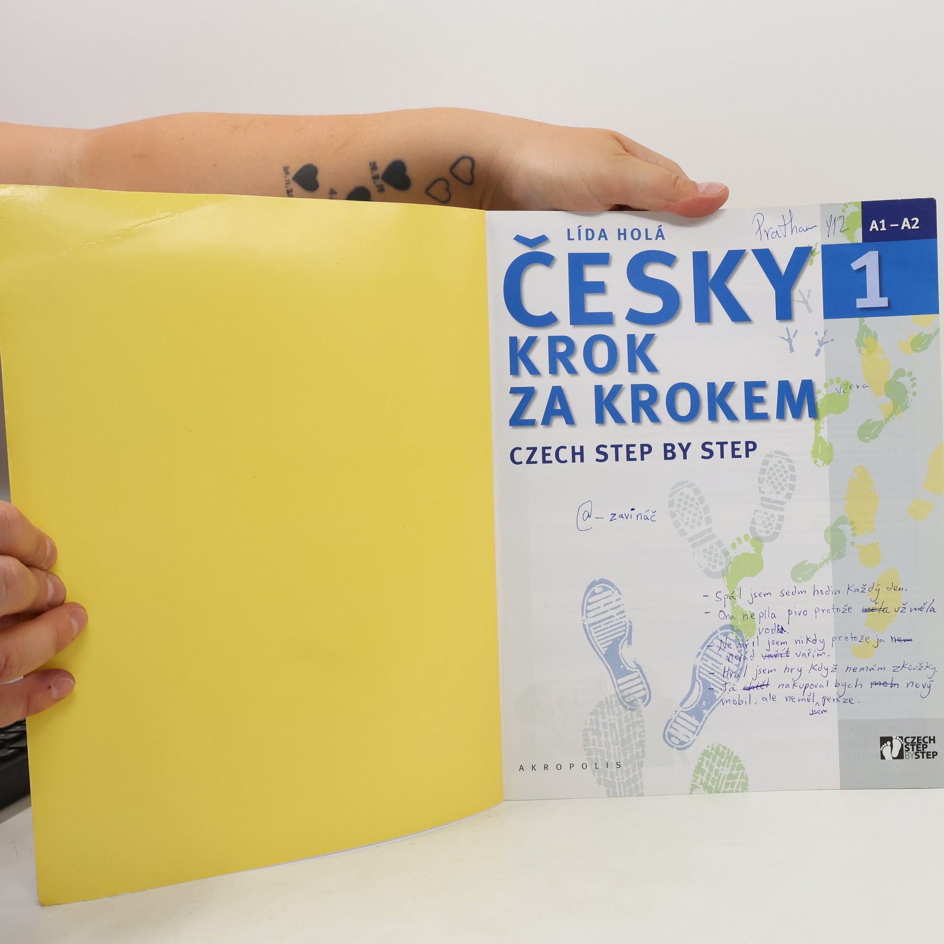 Lída Holá Česky krok za krokem 1. A1-A2 učebnice