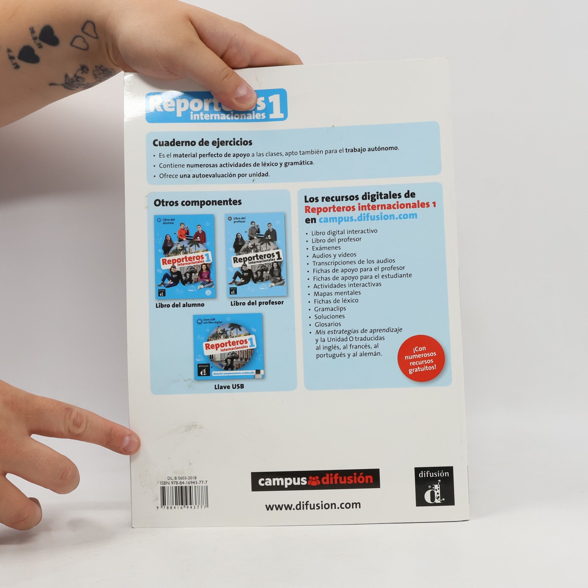 KLETT Reporteros int. 1 (A1) – Cuaderno de ejercicios
