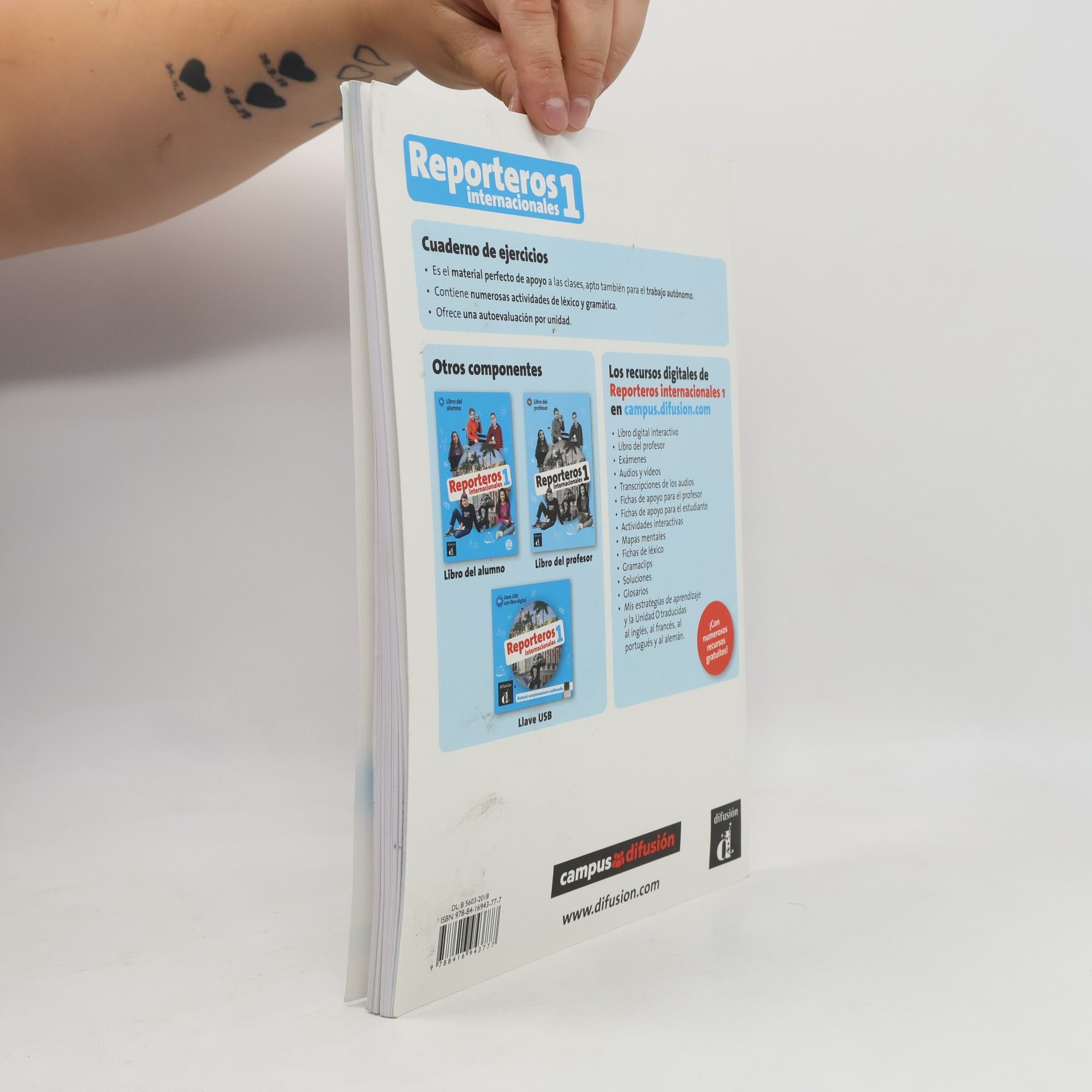KLETT Reporteros int. 1 (A1) – Cuaderno de ejercicios