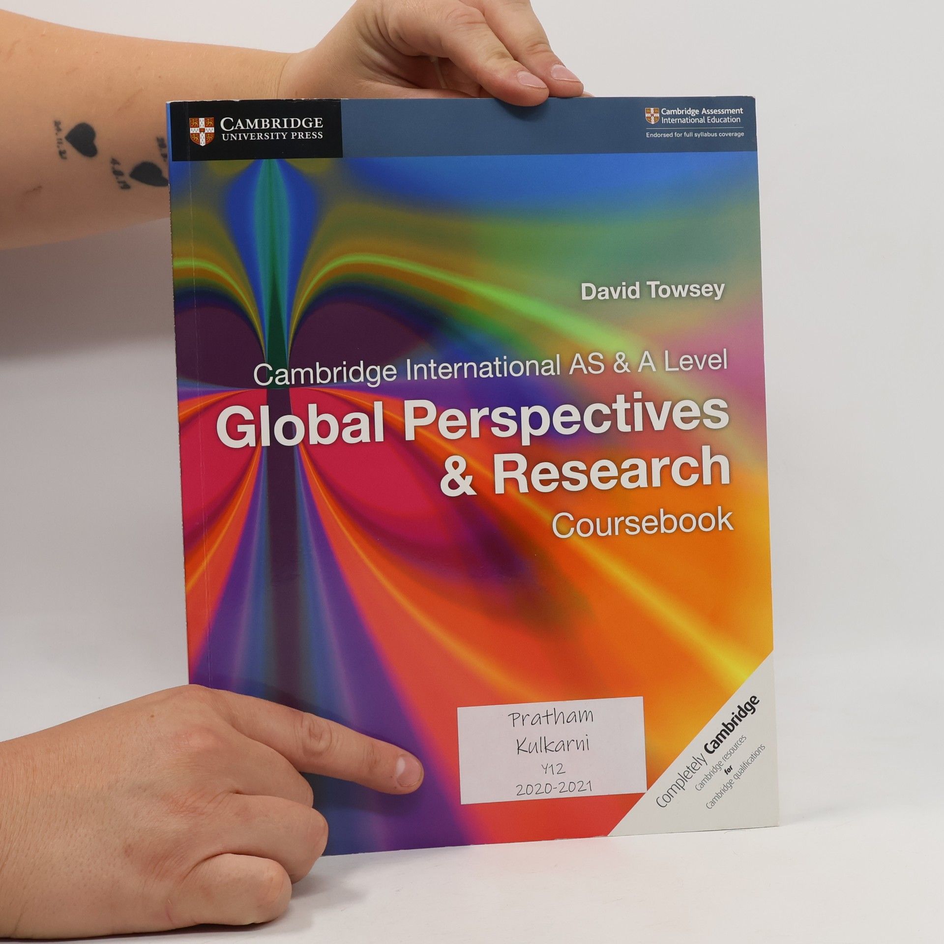 David Towsey Cambridge International AS & A Level Global Perspectives & Research Coursebook