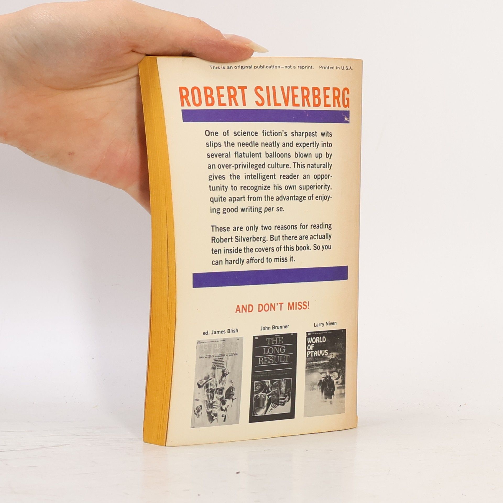 Robert Silverberg Needle in a Timestack