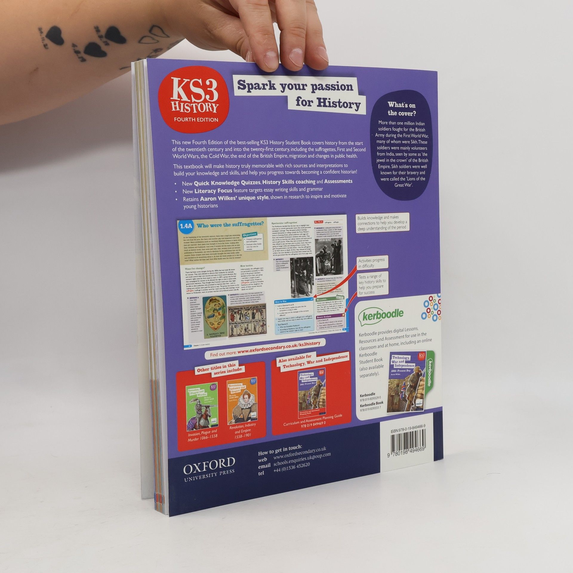 Aaron Wilkes KS3 History 4th Edition: Technology, War and Independence 1901-Present Day Student Book