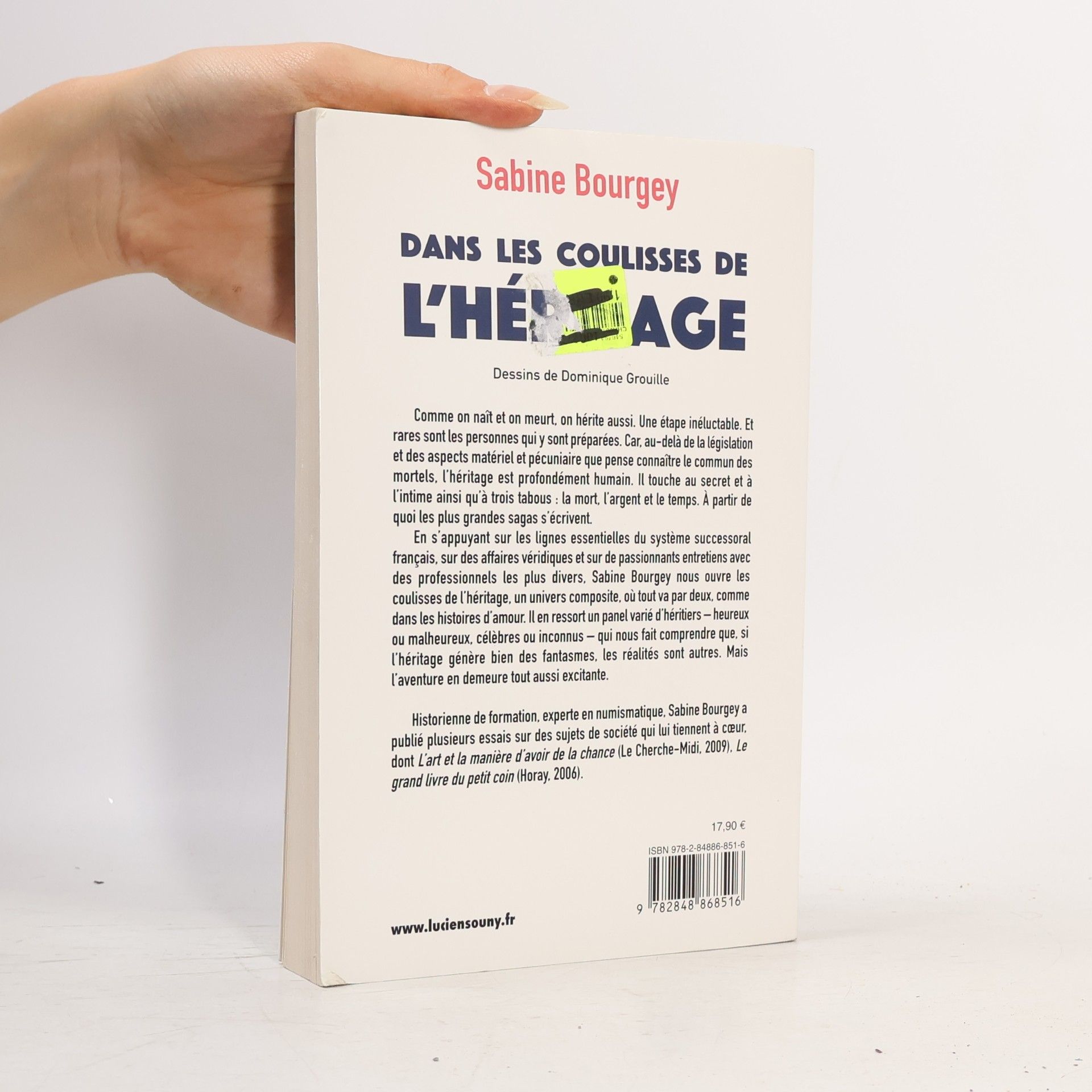 Sabine Bourgey Dans les coulisses de l'héritage