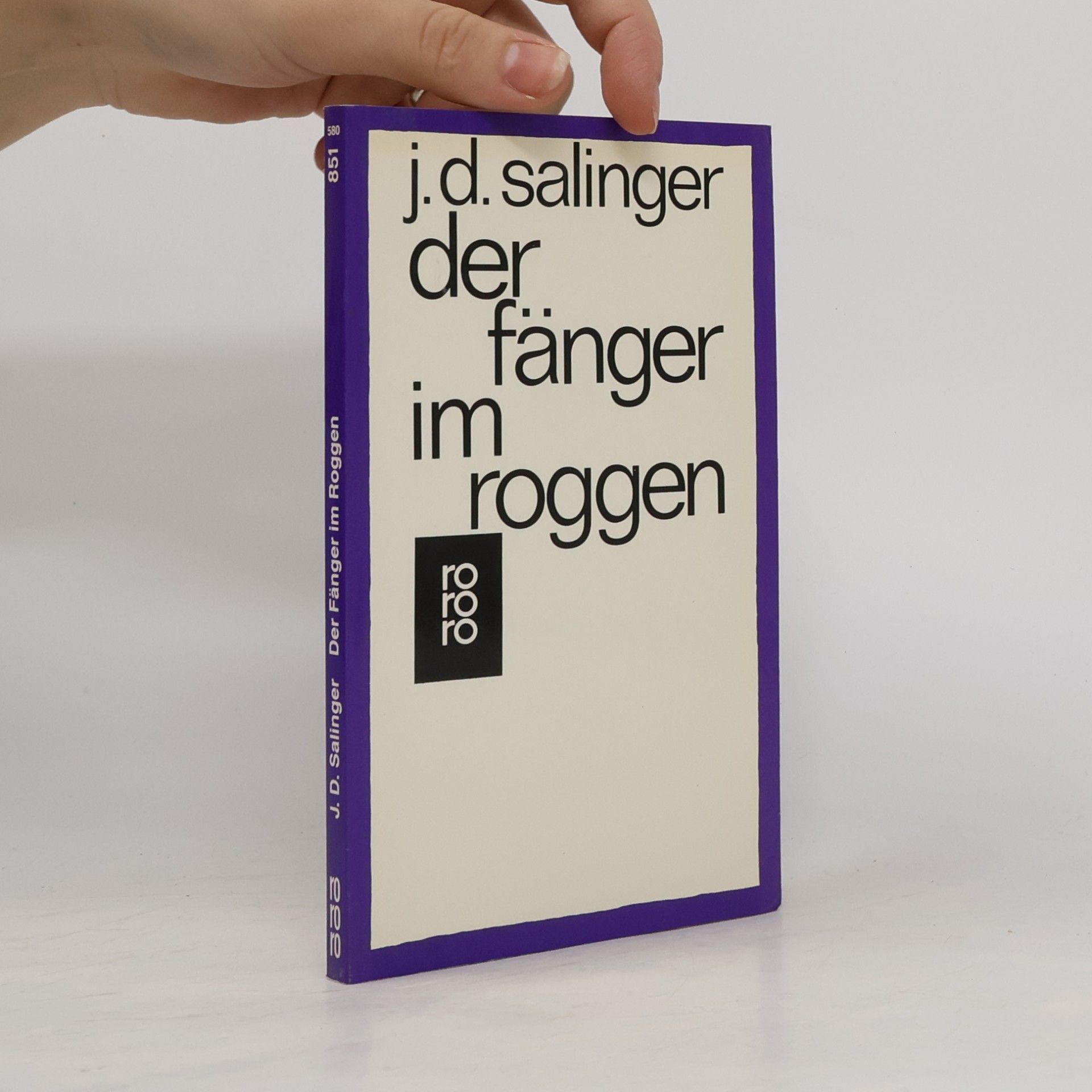 J. D. Salinger Der Fänger im Roggen