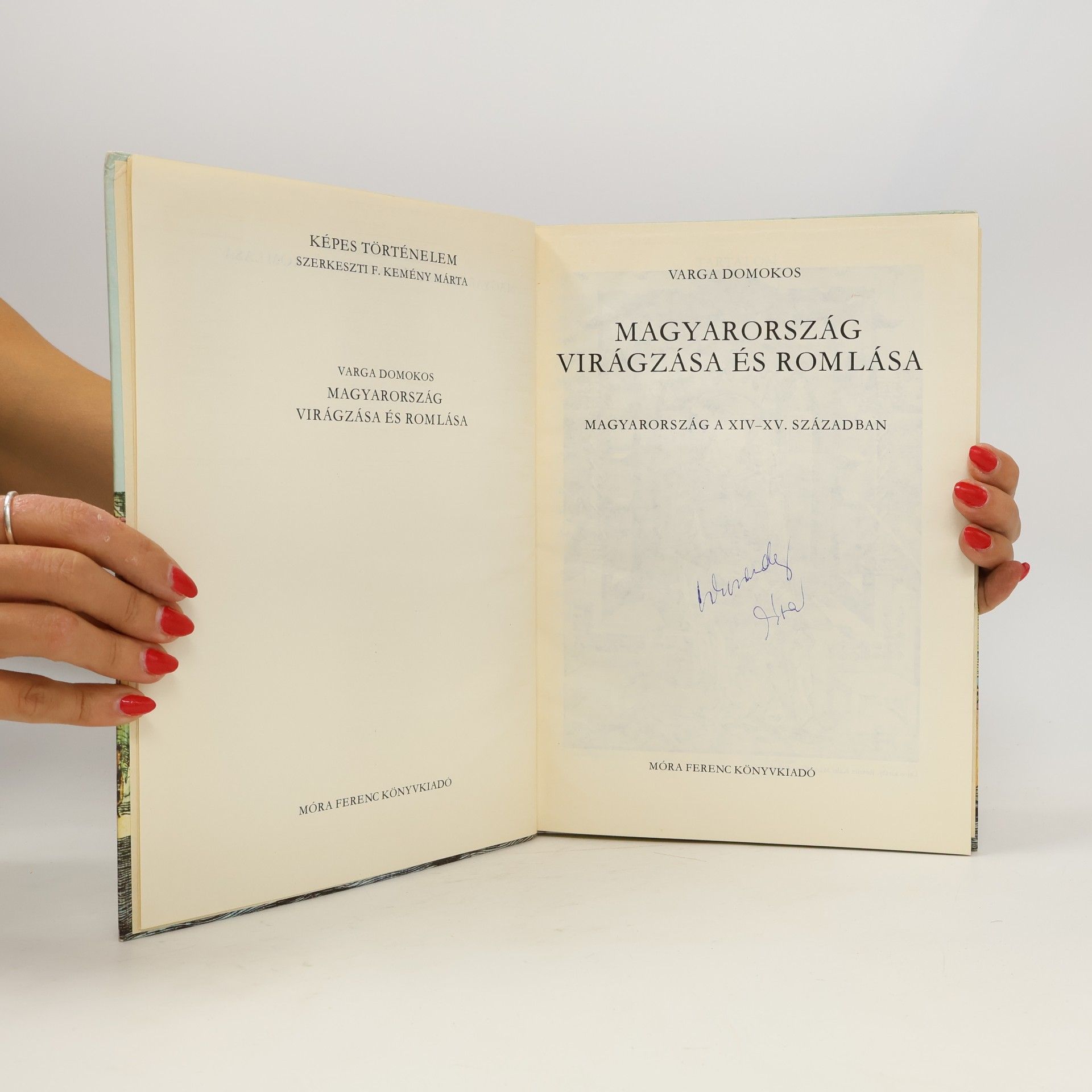 Domokos György Varga Magyarország virágzása és romlása