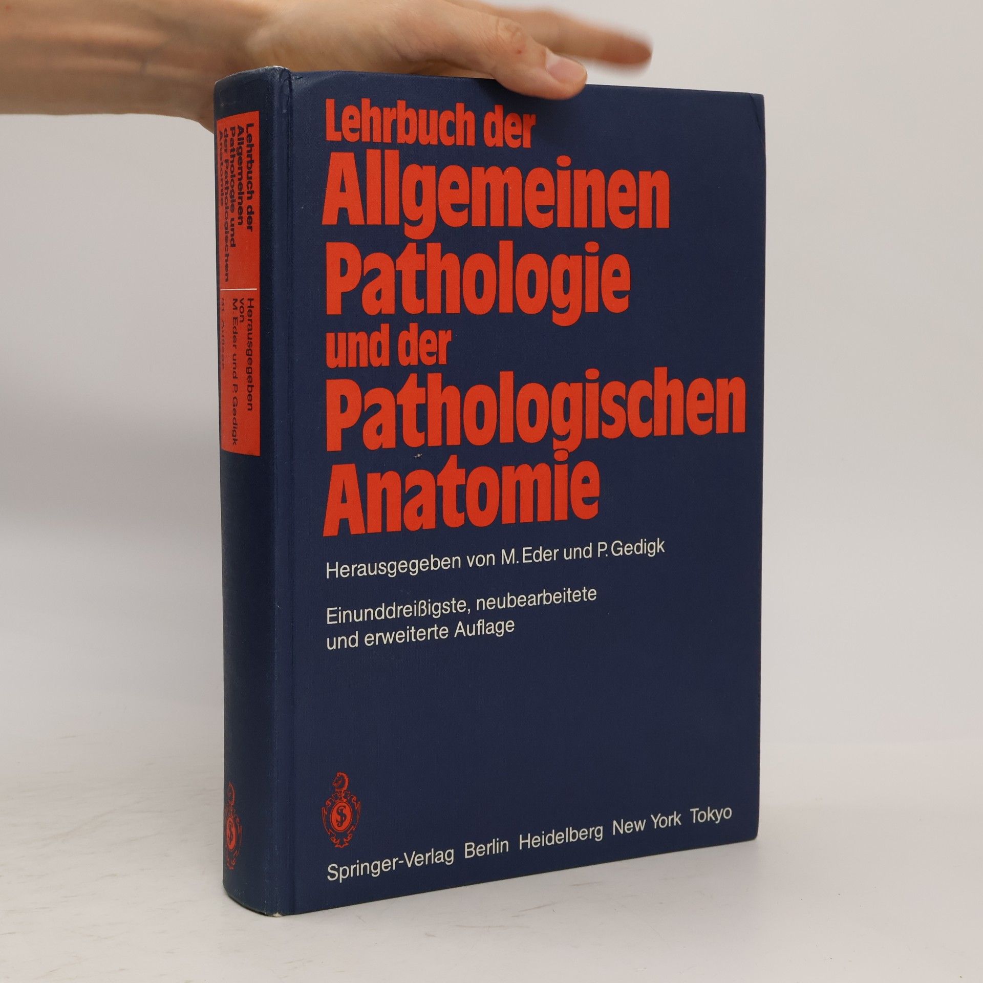 Lehrbuch der allgemeinen Pathologie und der pathologischen Anatomie