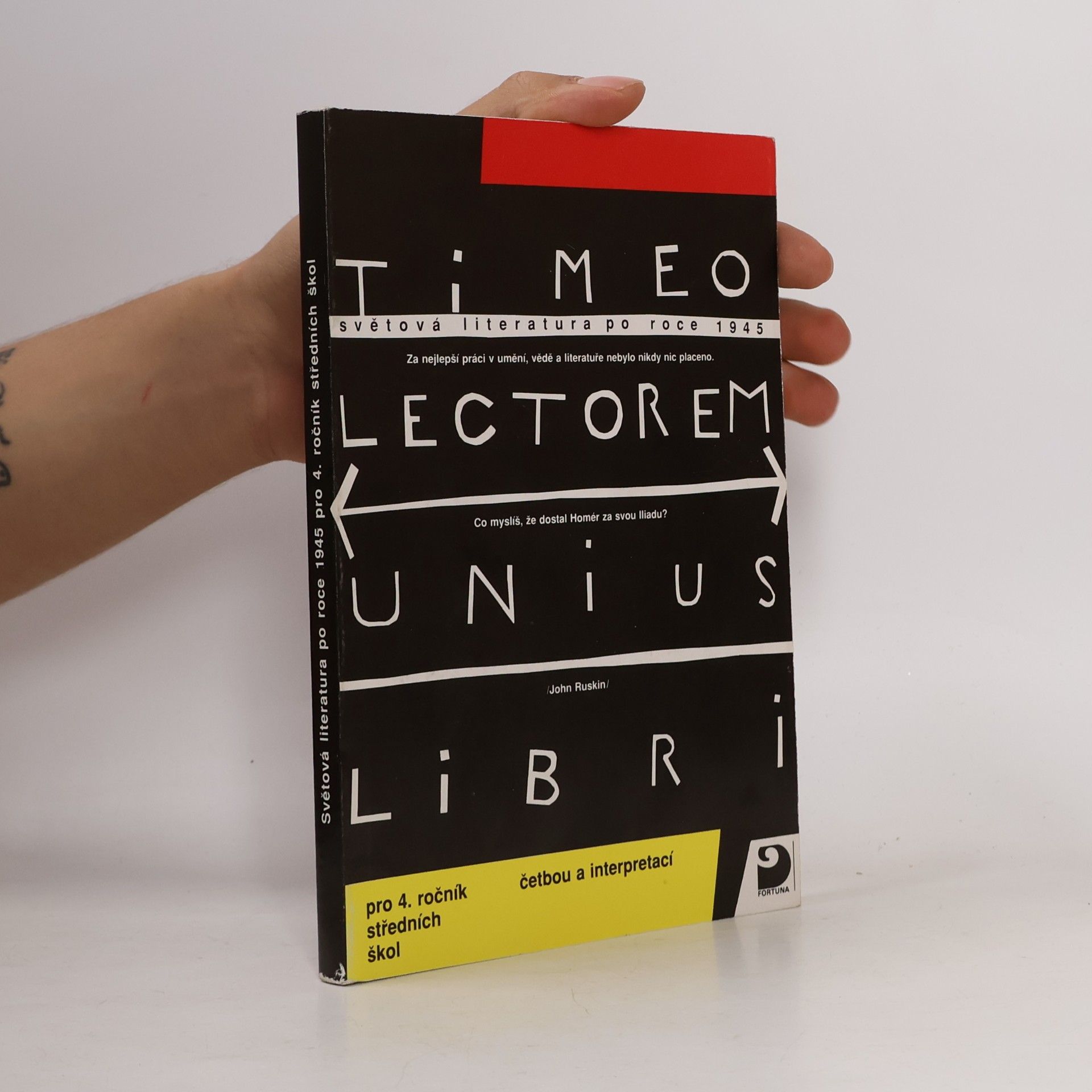 Autorenkollektiv Světová literatura po roce 1945 pro 4. ročník SŠ četbou a interpretací