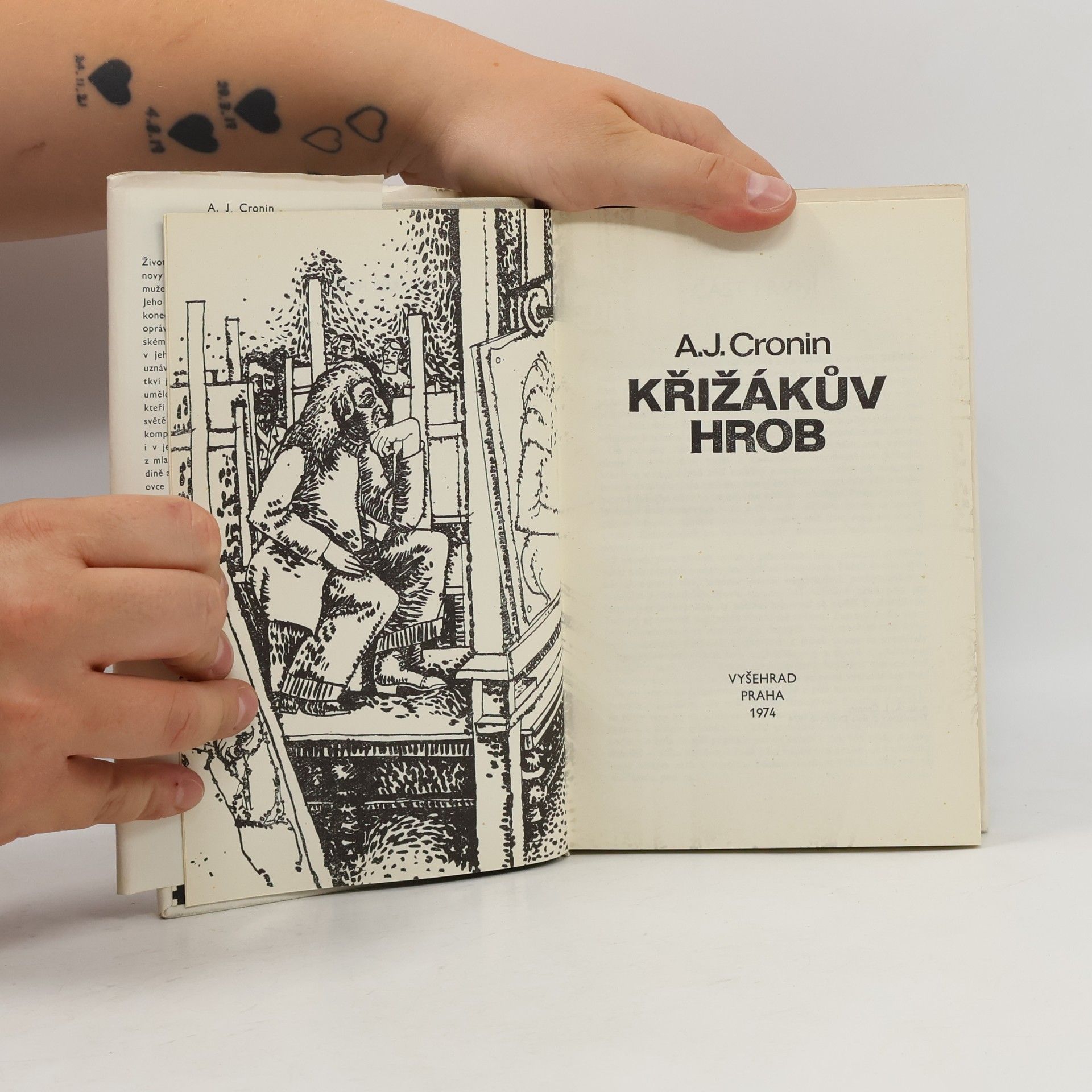 A. J. Cronin Křižákův hrob