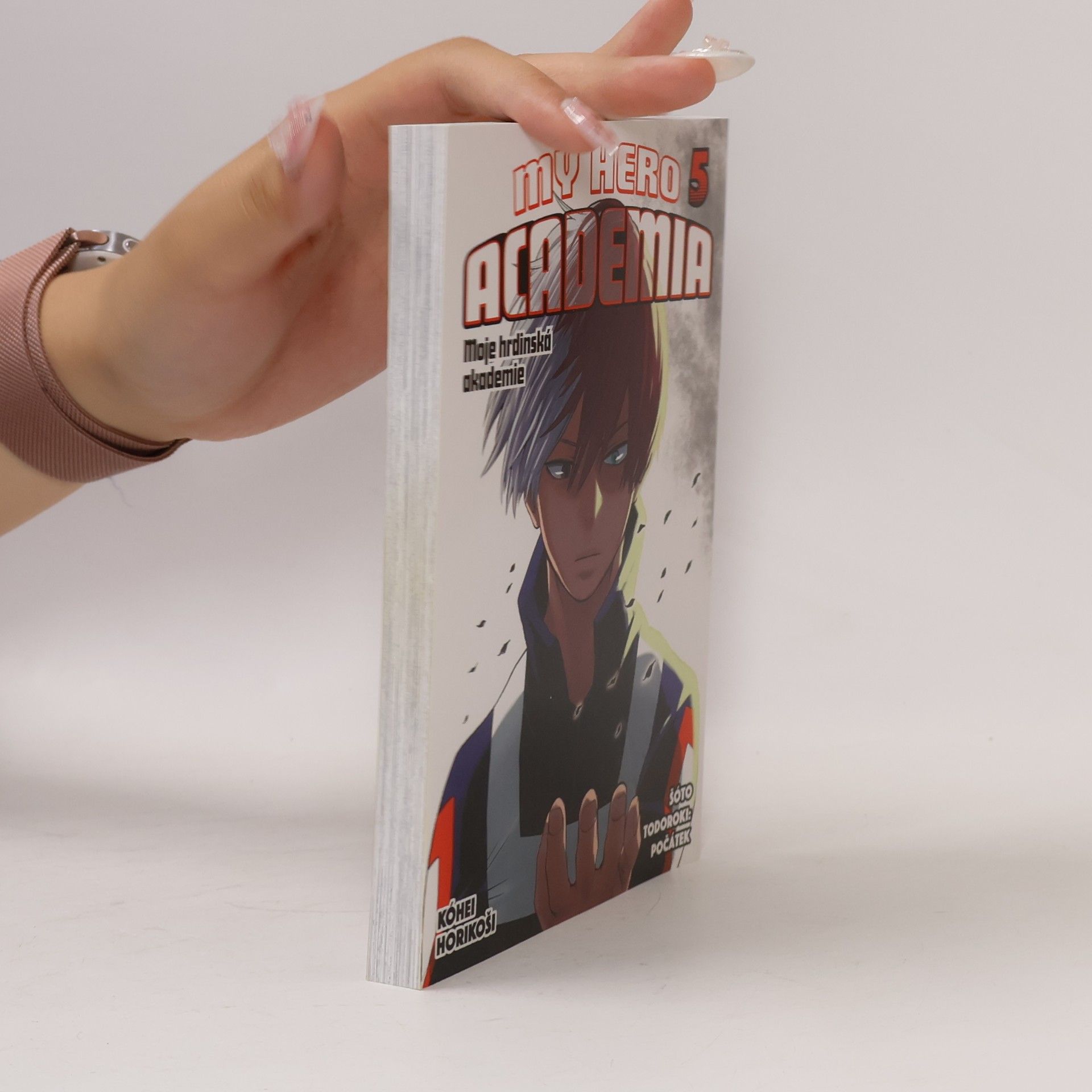Kōhei Horikoshi My Hero Academia. Moje hrdinská akademie 5. Šóto Todoroki: Počátek