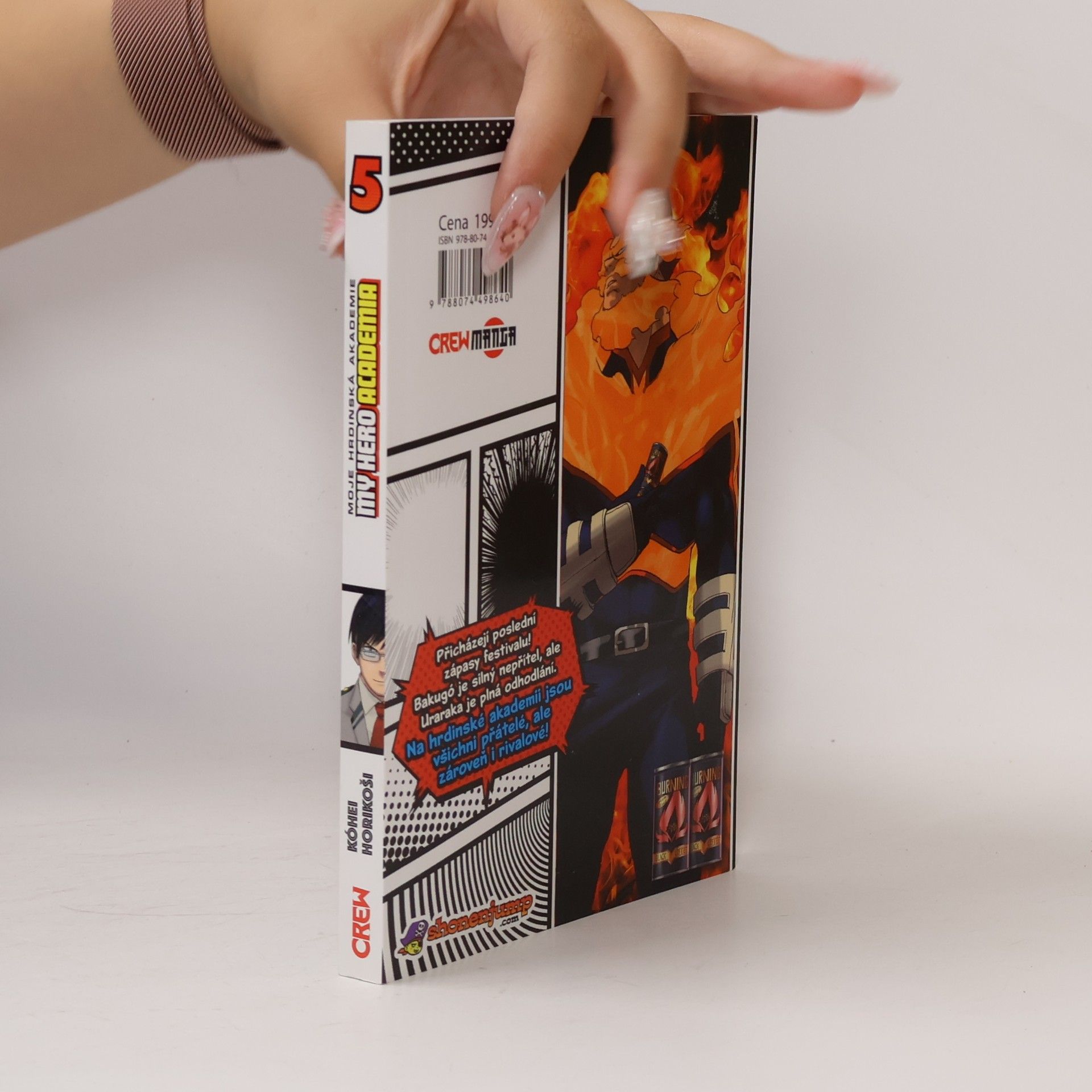 Kōhei Horikoshi My Hero Academia. Moje hrdinská akademie 5. Šóto Todoroki: Počátek
