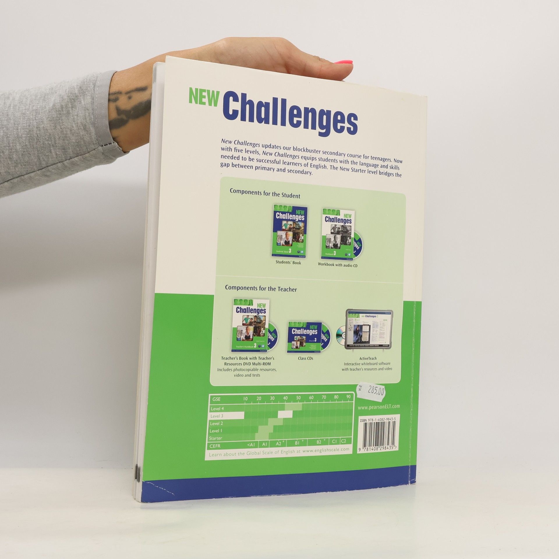 Amanda Maris New Challenges 3 Workbook & Audio CD Pack