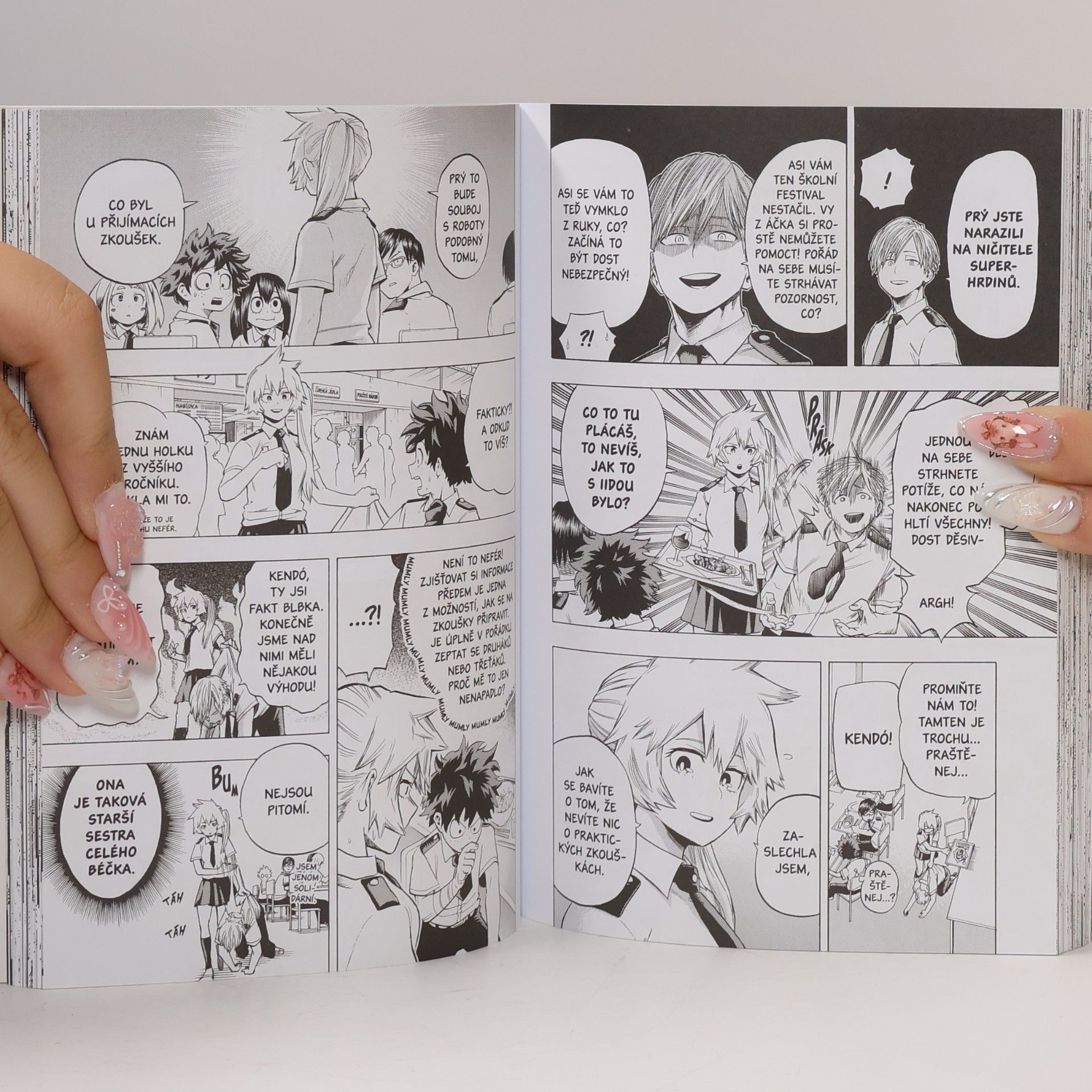 Kóhei Horikoši My hero academia. Moje hrdinská akademie. Sv. 7, Kacuki Bakugó: Počátek