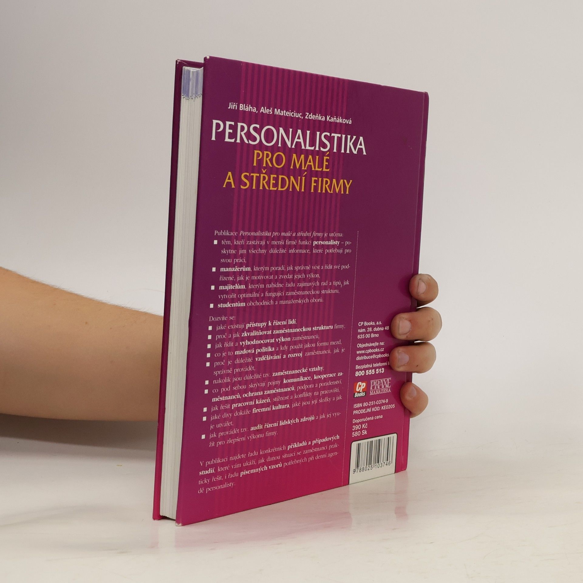 Jiří Bláha Personalistika pro malé a střední firmy