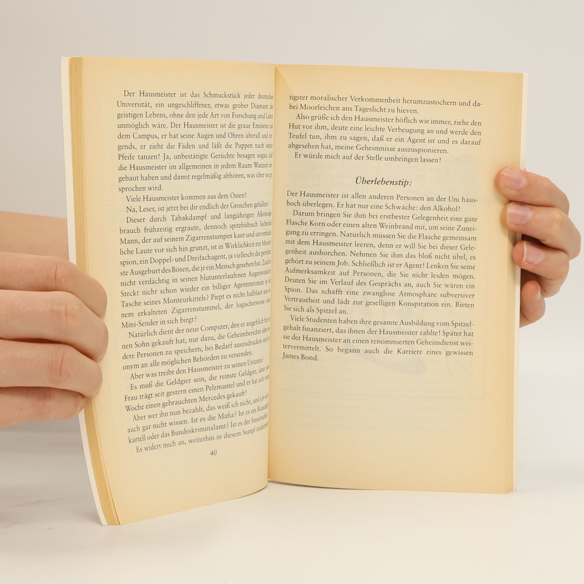 Franz-Friedrich Schart Tomate: Mit Schmackes durch das Studium