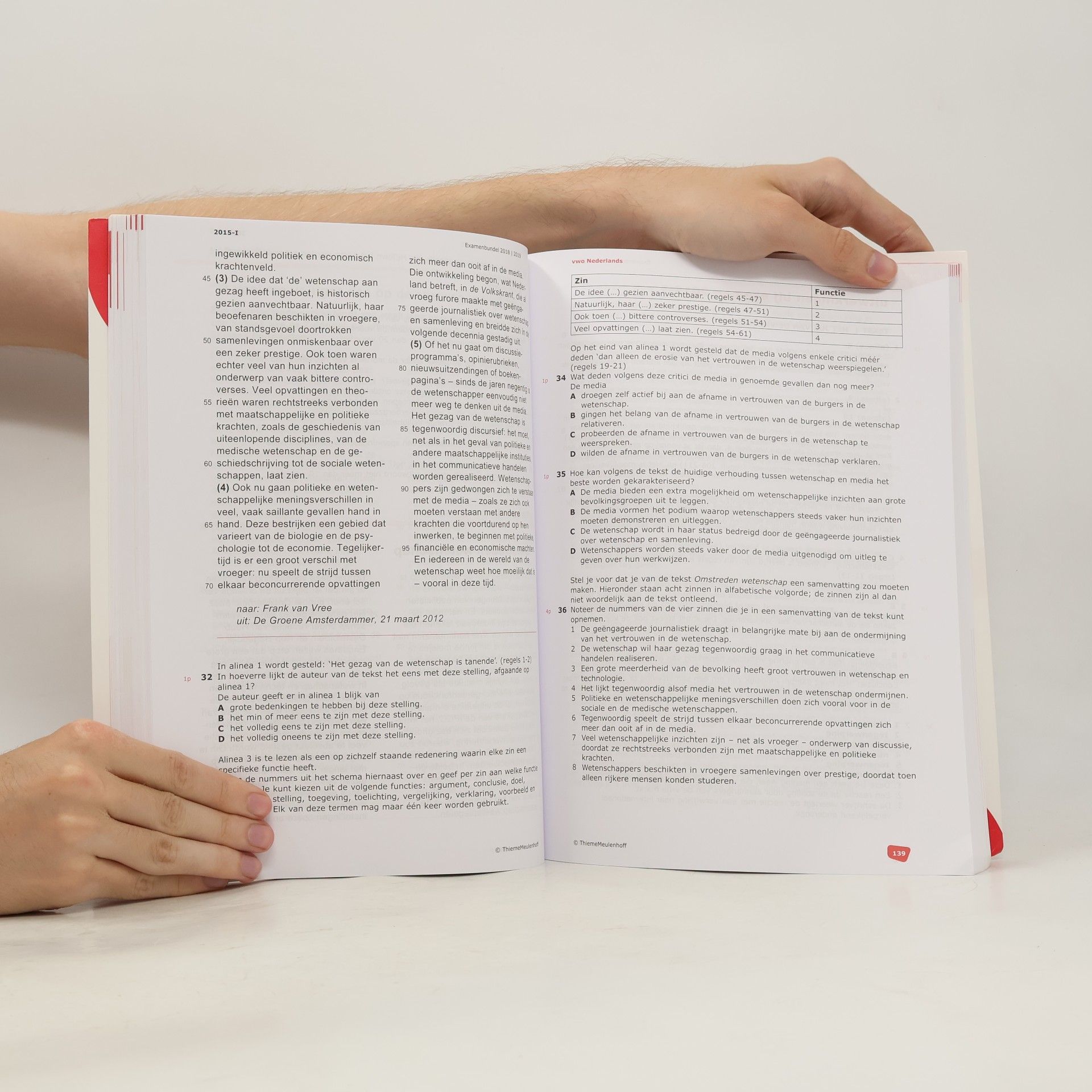 M. Reints Examenbundel vwo Nederlands 2018/2019