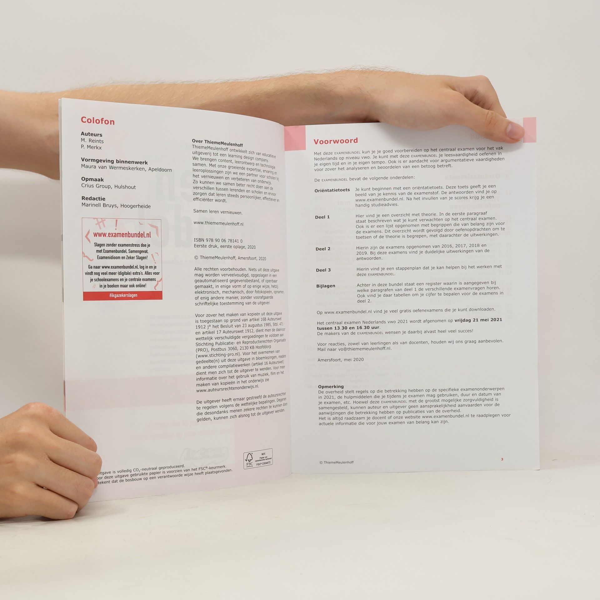 Examenbundel VWO Nederlands