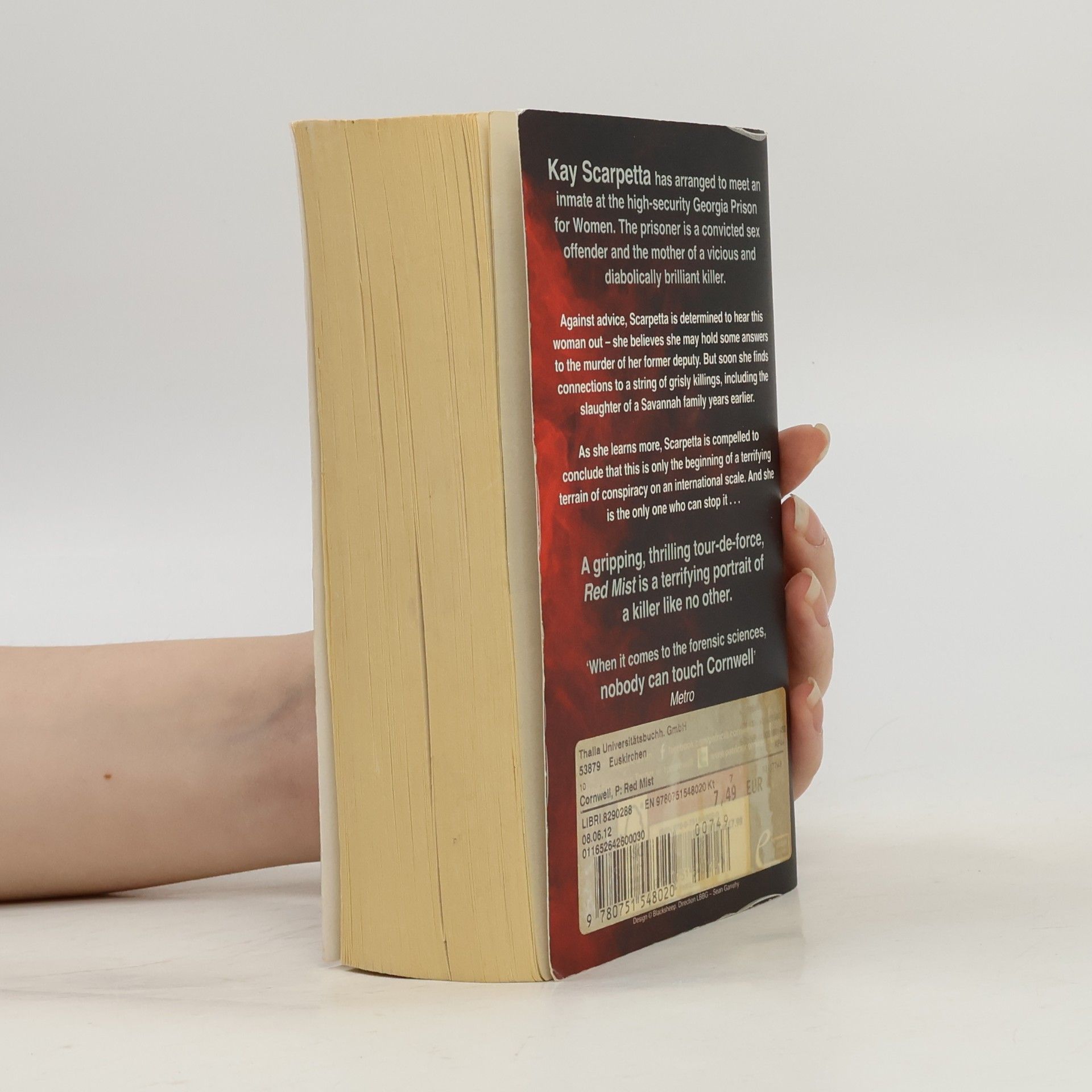 Patricia Cornwell Red Mist