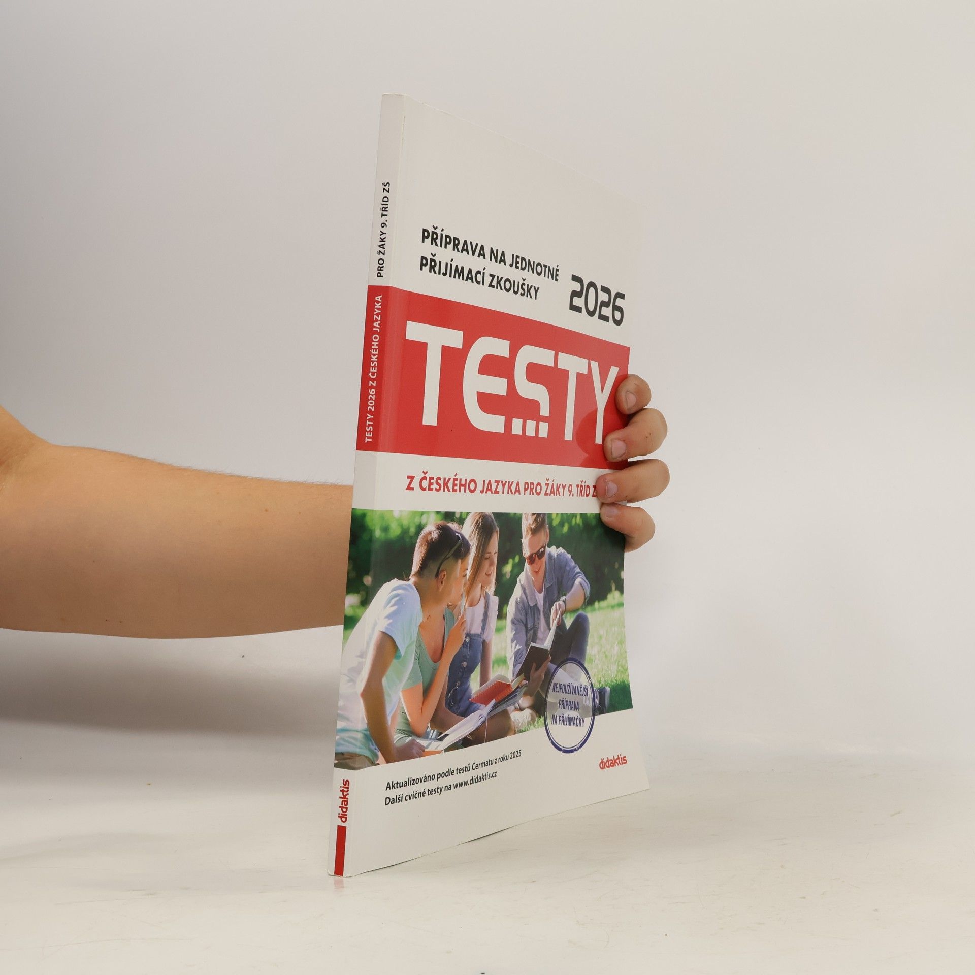 Kolektiv autorů Testy 2026 z českého jazyka pro žáky 9. tříd ZŠ
