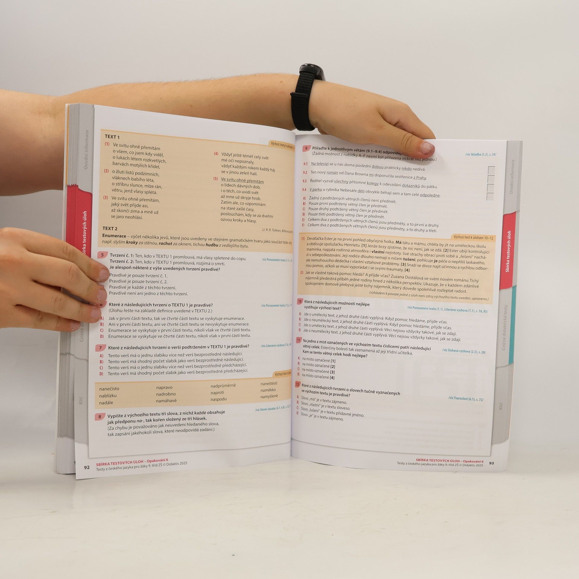 Autorenkollektiv Testy 2026 z českého jazyka pro žáky 9. tříd ZŠ