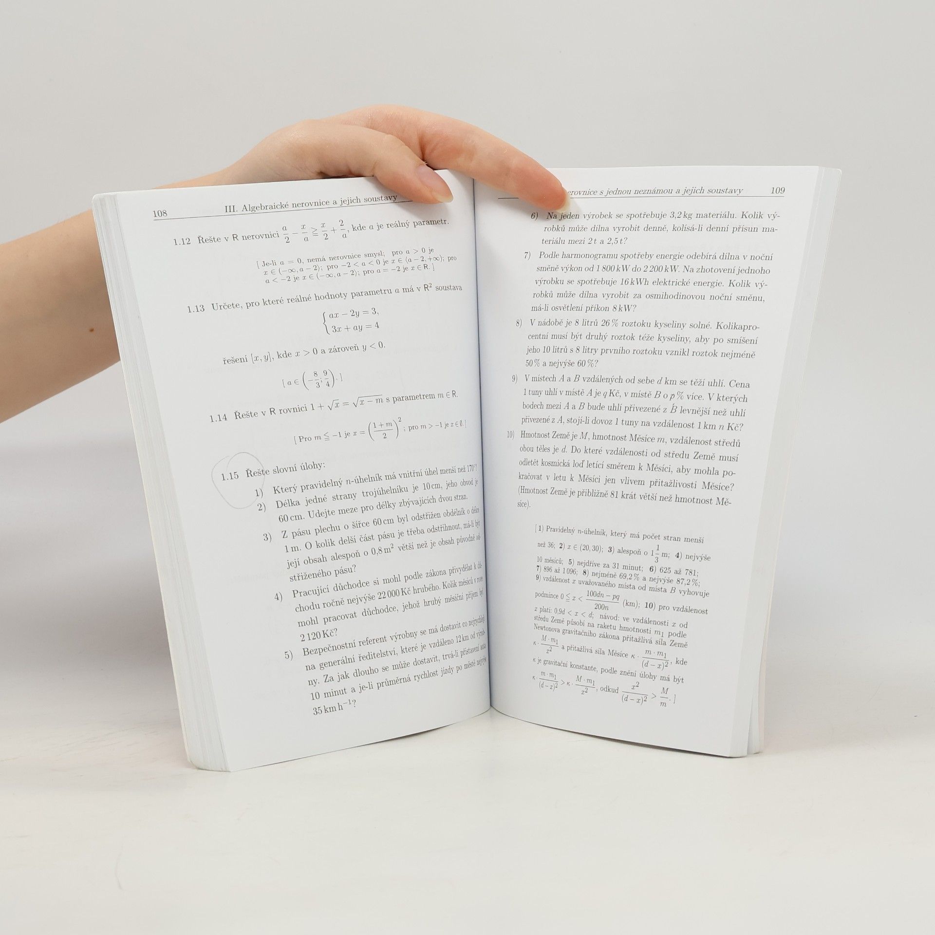František Janeček Sbírka úloh z matematiky pro střední školy