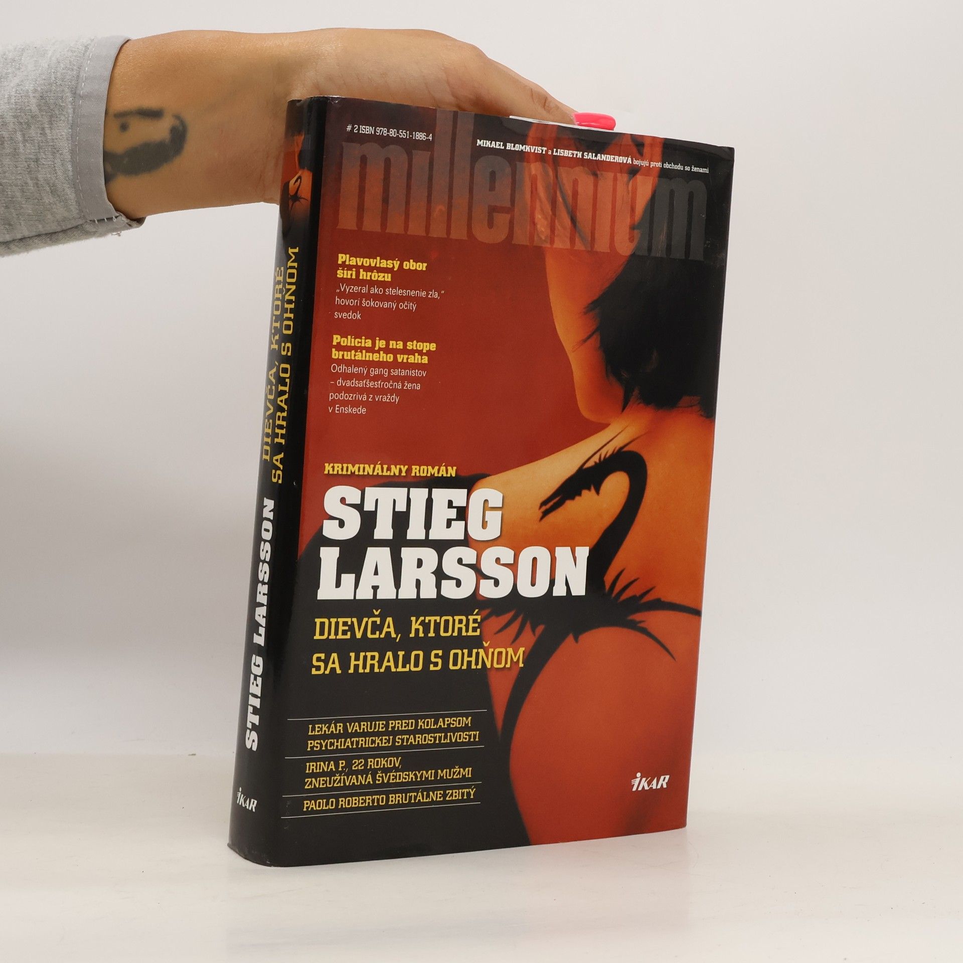 Stieg Larsson Dievča, ktoré sa hralo s ohňom