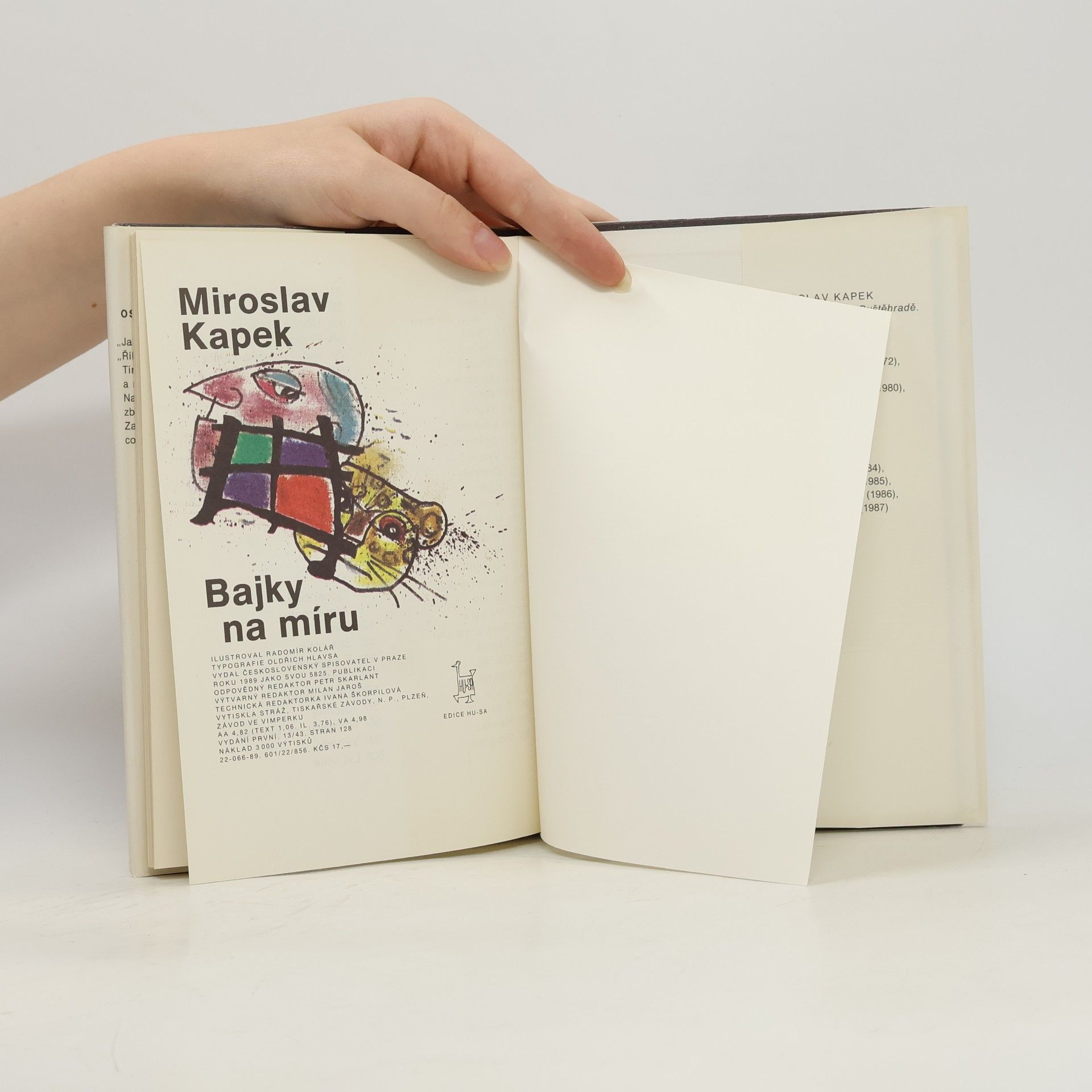 Miroslav Kapek Bajky na míru