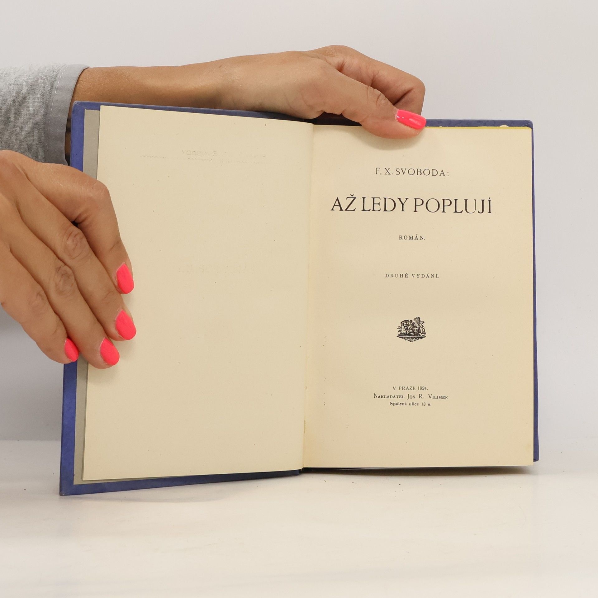 F. X. Svoboda Až ledy poplují