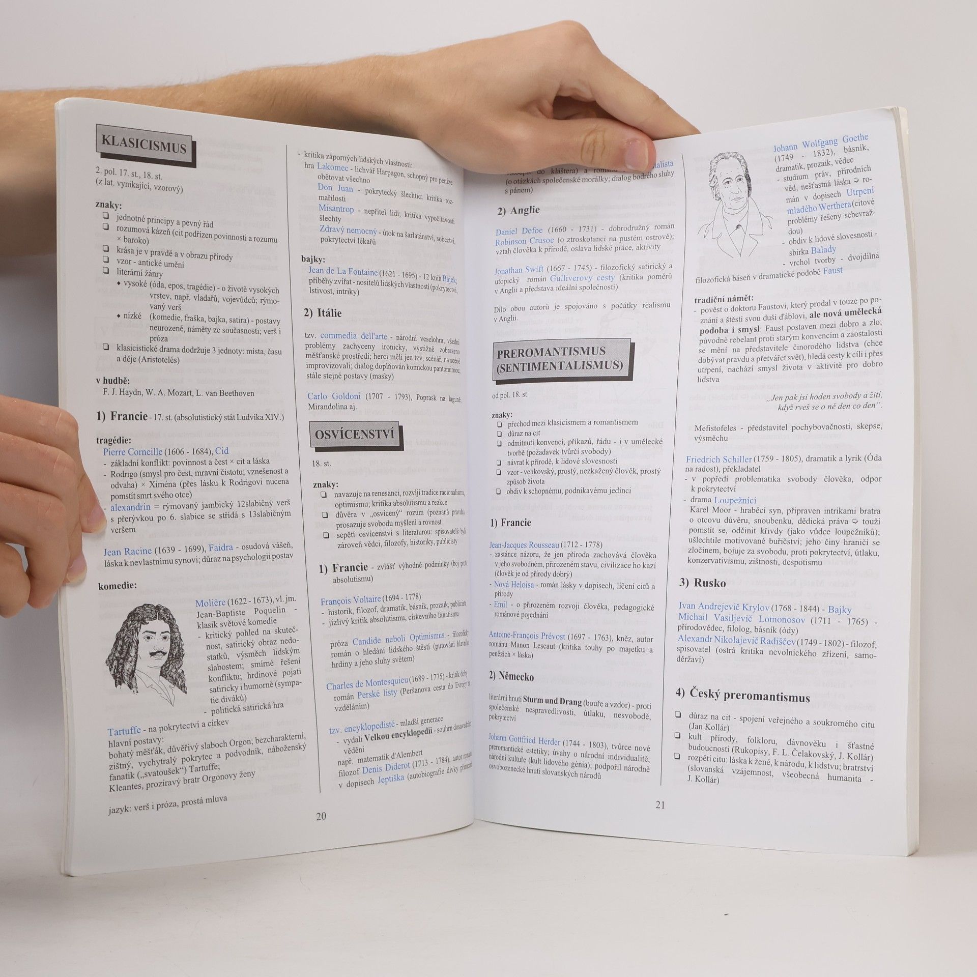 Marie Sochrová Literatura v kostce: Pro střední školy