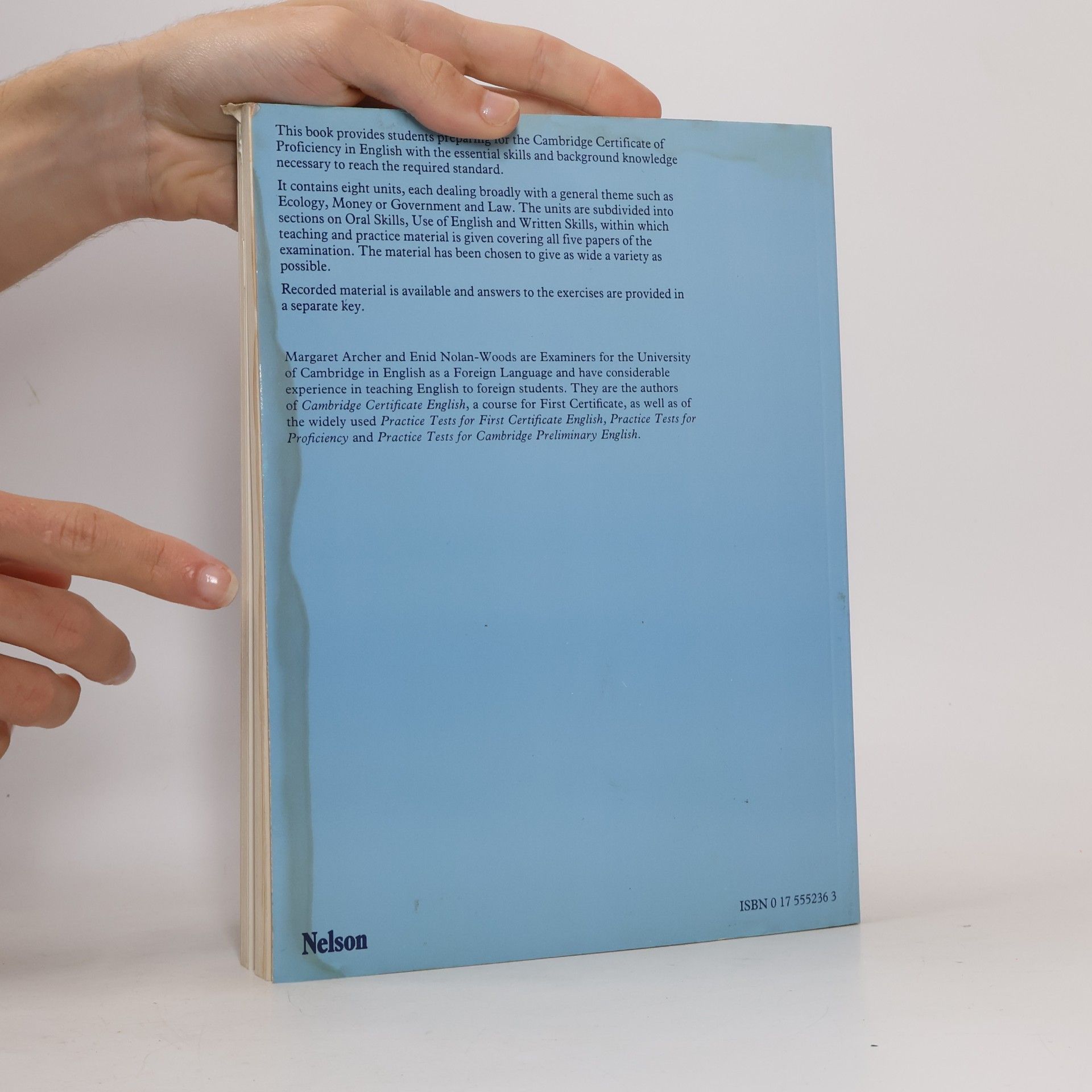 Margaret Archer English for Cambridge Proficiency