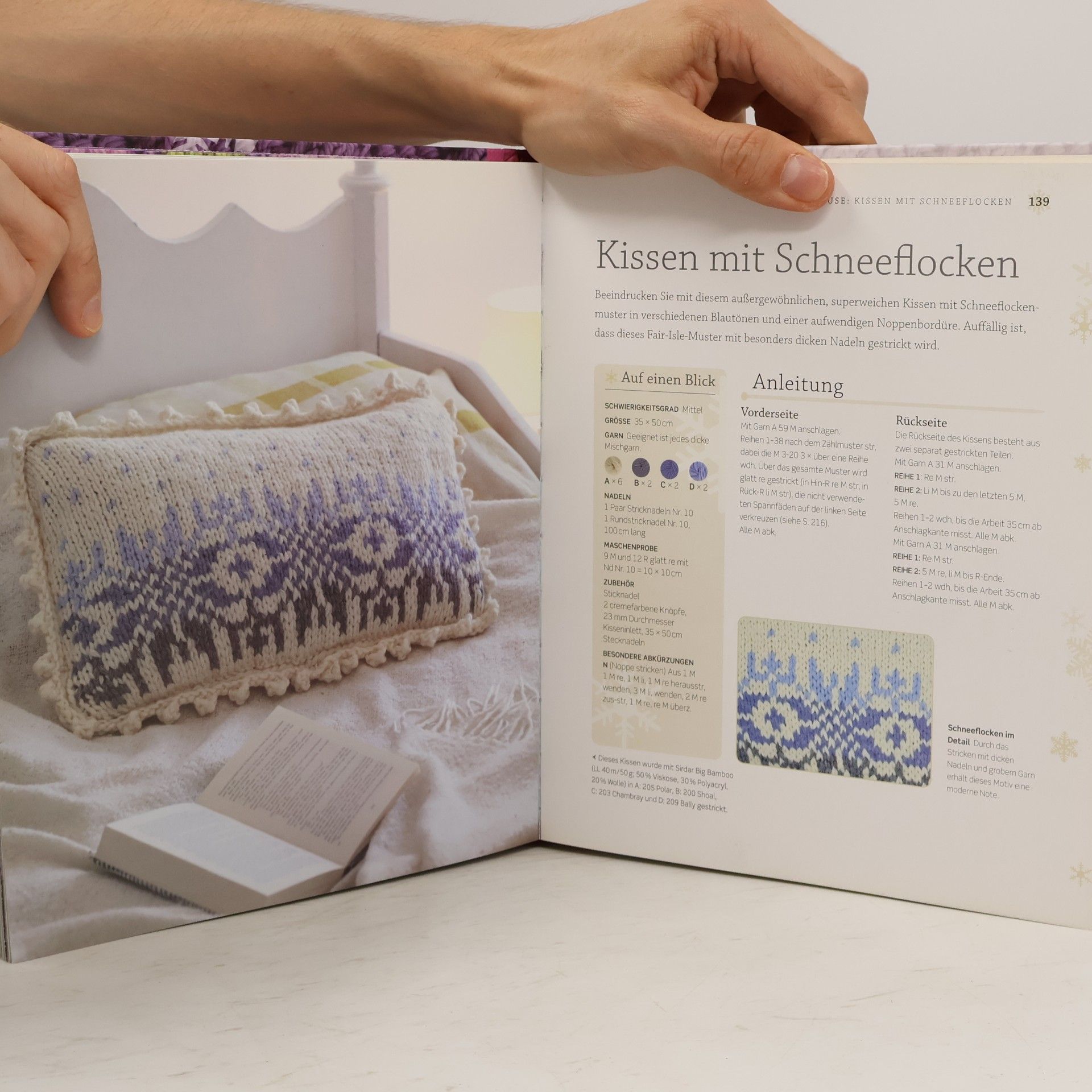 Ruth Jenkinson Stricken für kalte Tage