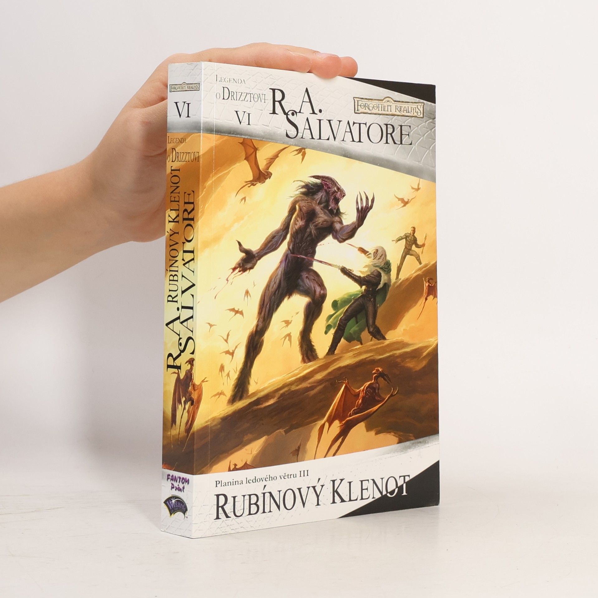 R. A. Salvatore Planina ledového větru III. Rubínový klenot