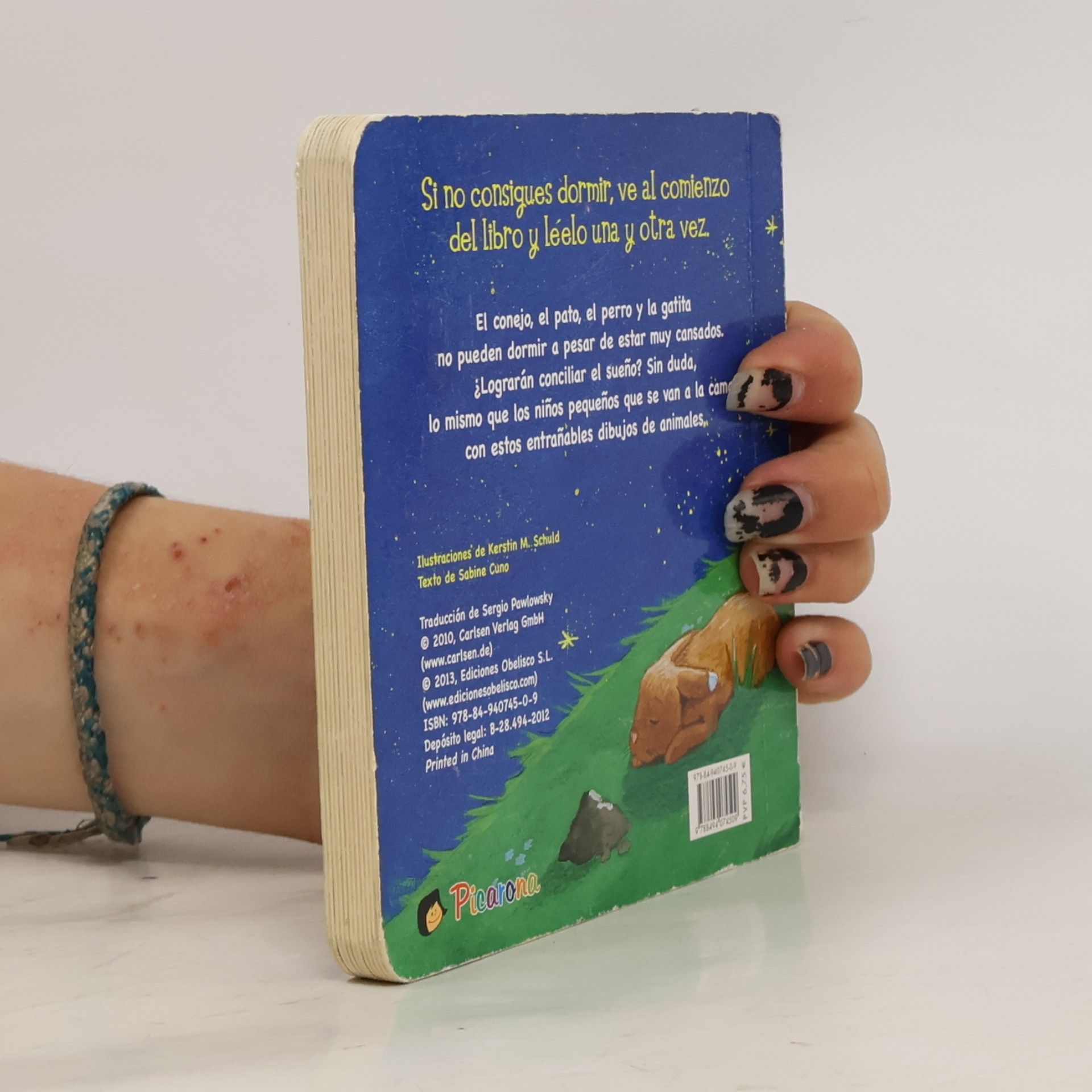 Sabine Cuno Picarona: El libro del buen dormir