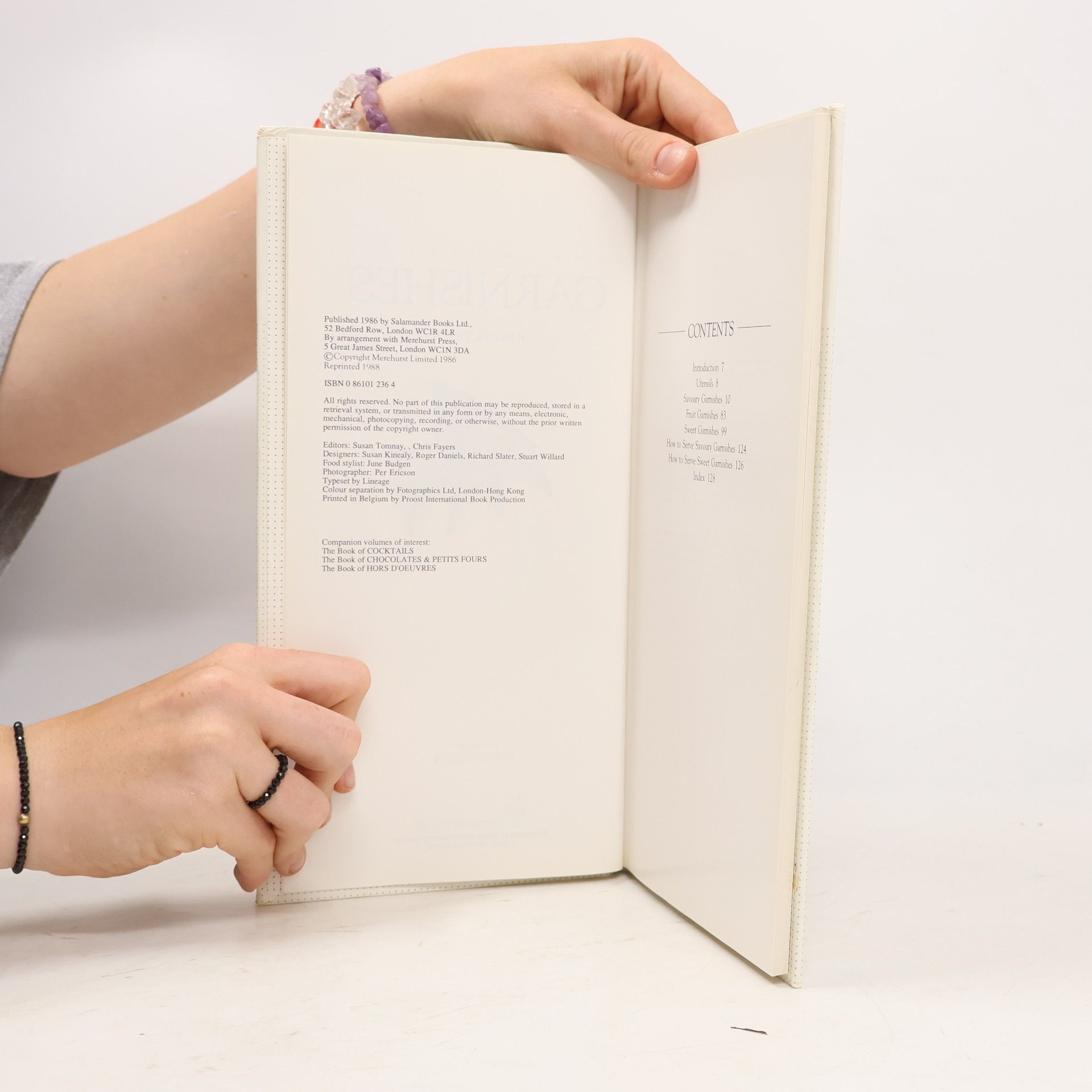 June Budgen The Book of Garnishes