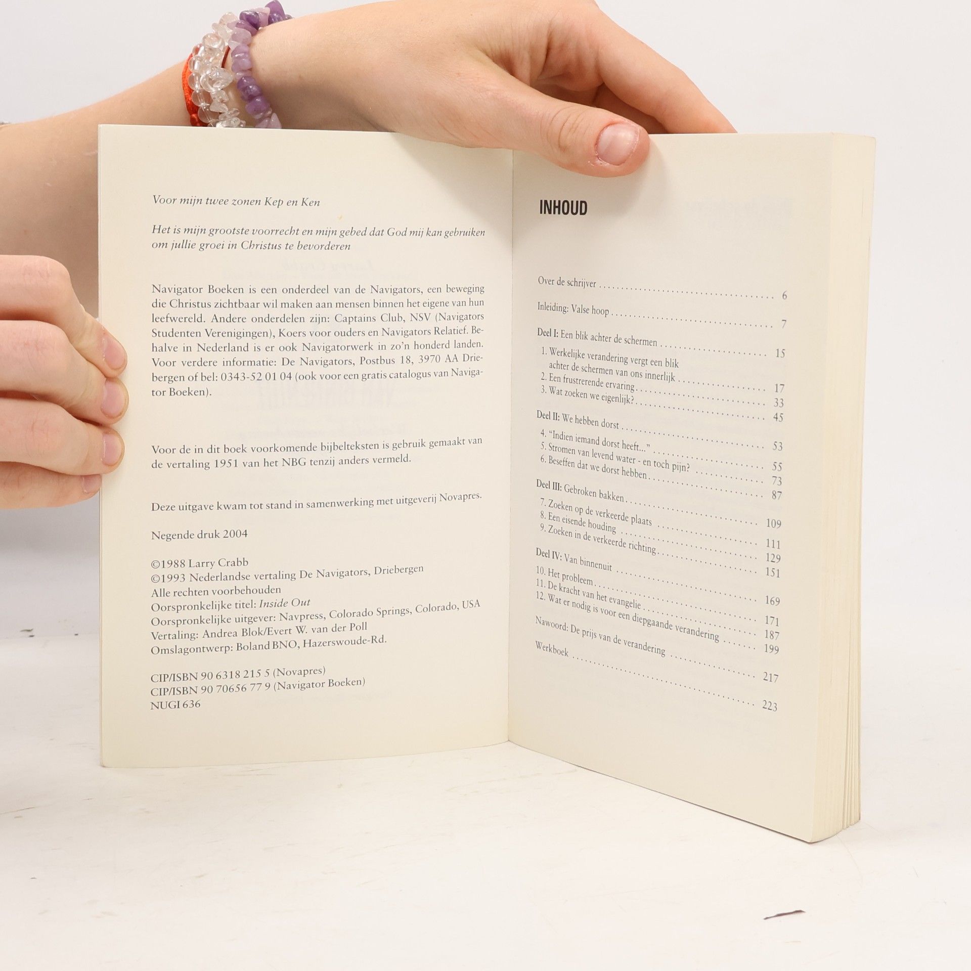 Larry Crabb Van binnenuit - Met werkboek