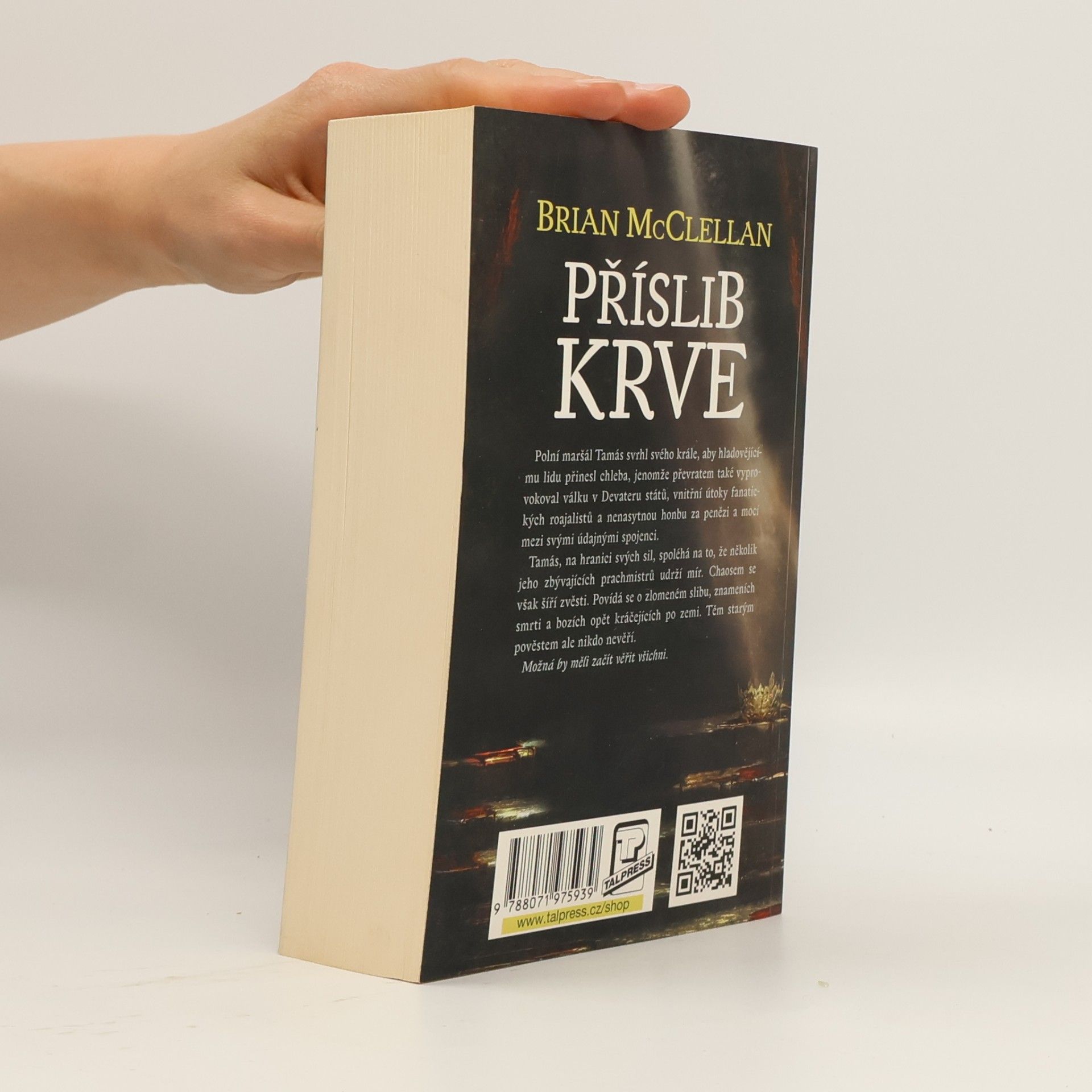 Brian McClellan Příslib krve
