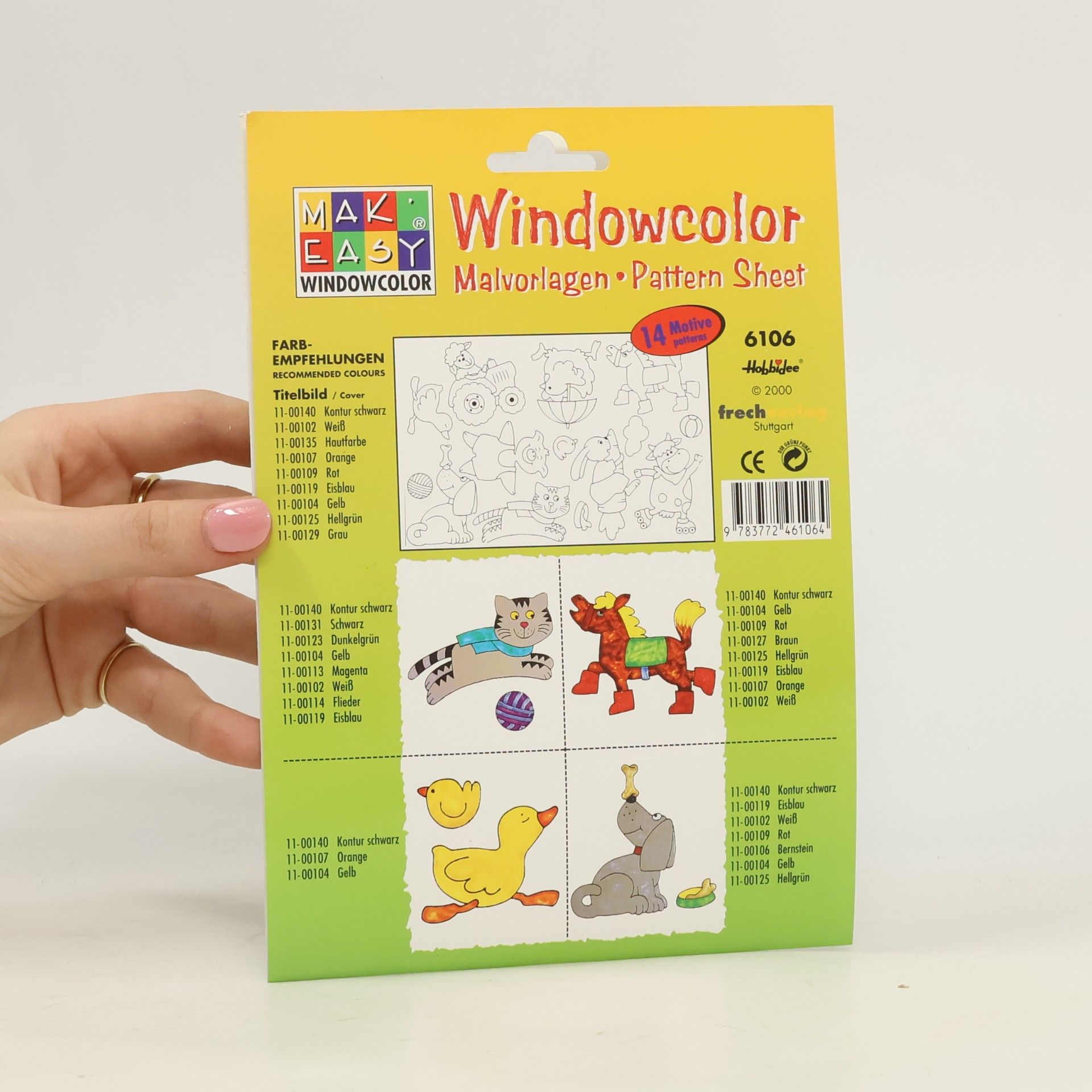 Pia Pedevilla Windowcolor: Malvorlagen Unsere kleine Farm