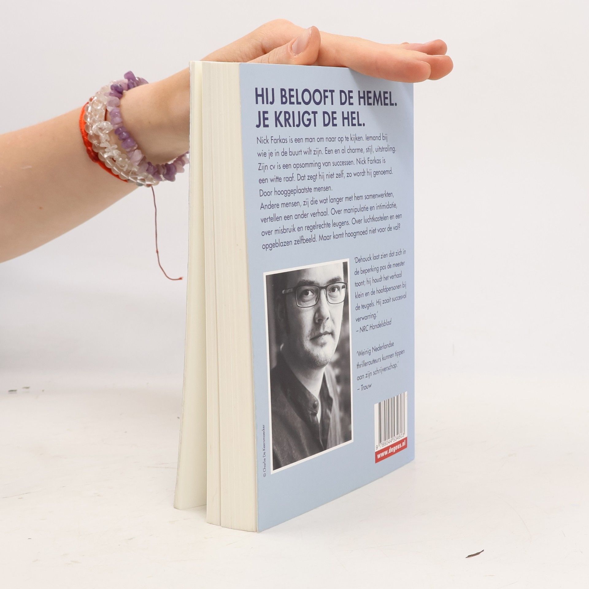 Bram Dehouck De Geus Spanning: Witte raaf