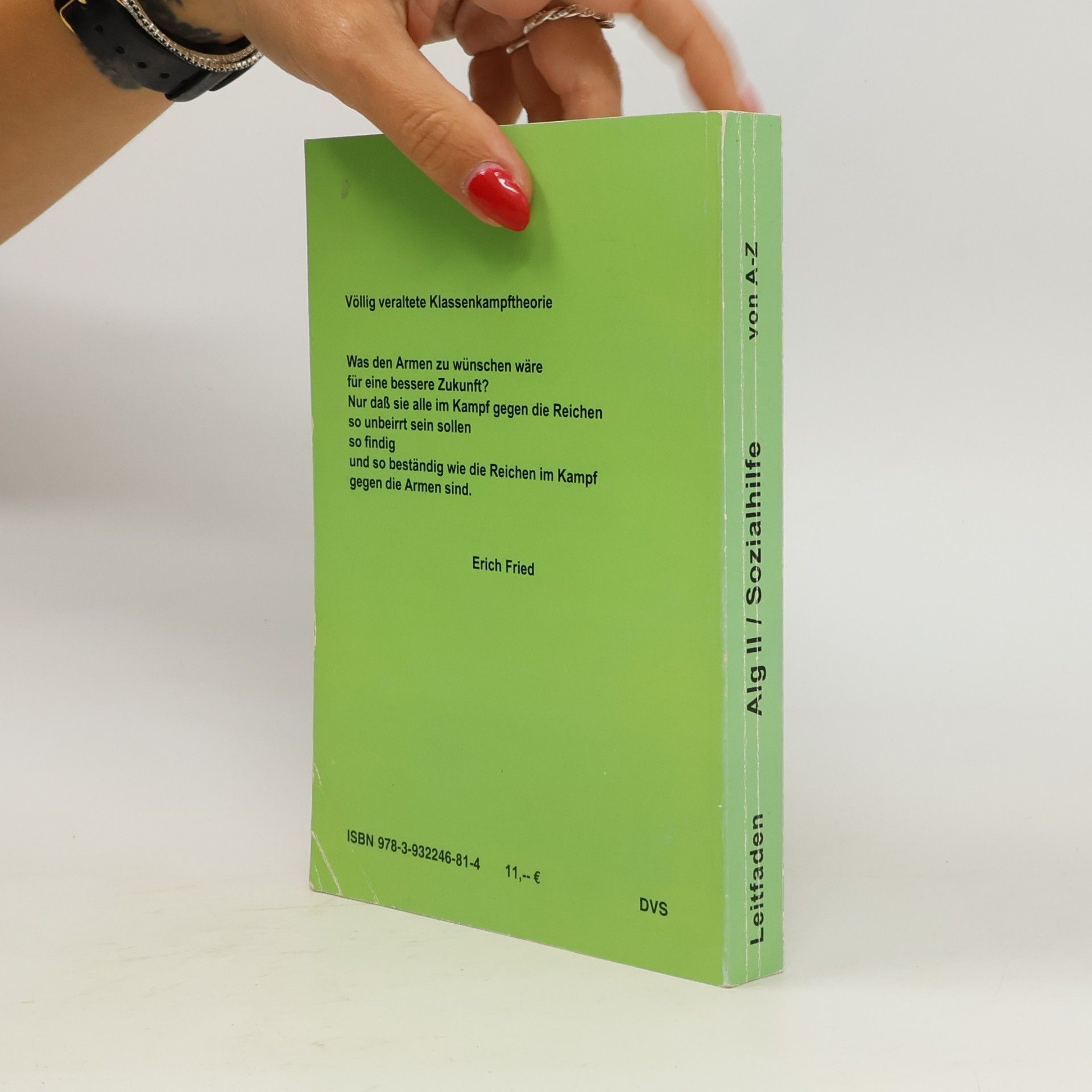 Frank Jäger Leitfaden Alg II / Sozialhilfe von A-Z