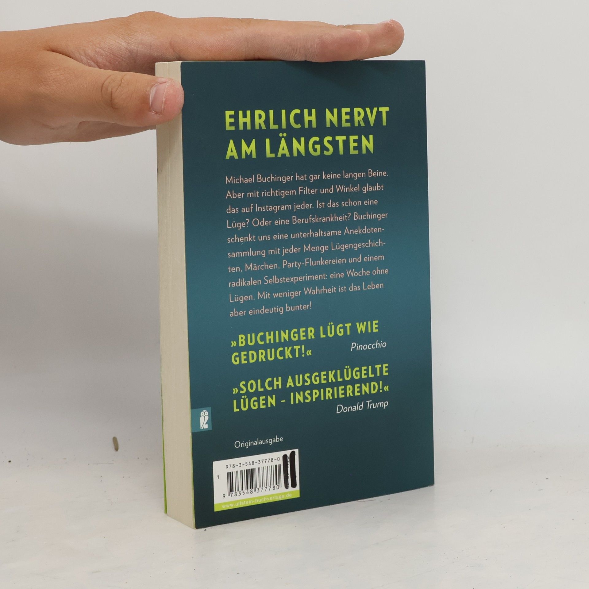 Michael Buchinger Lange Beine, kurze Lügen